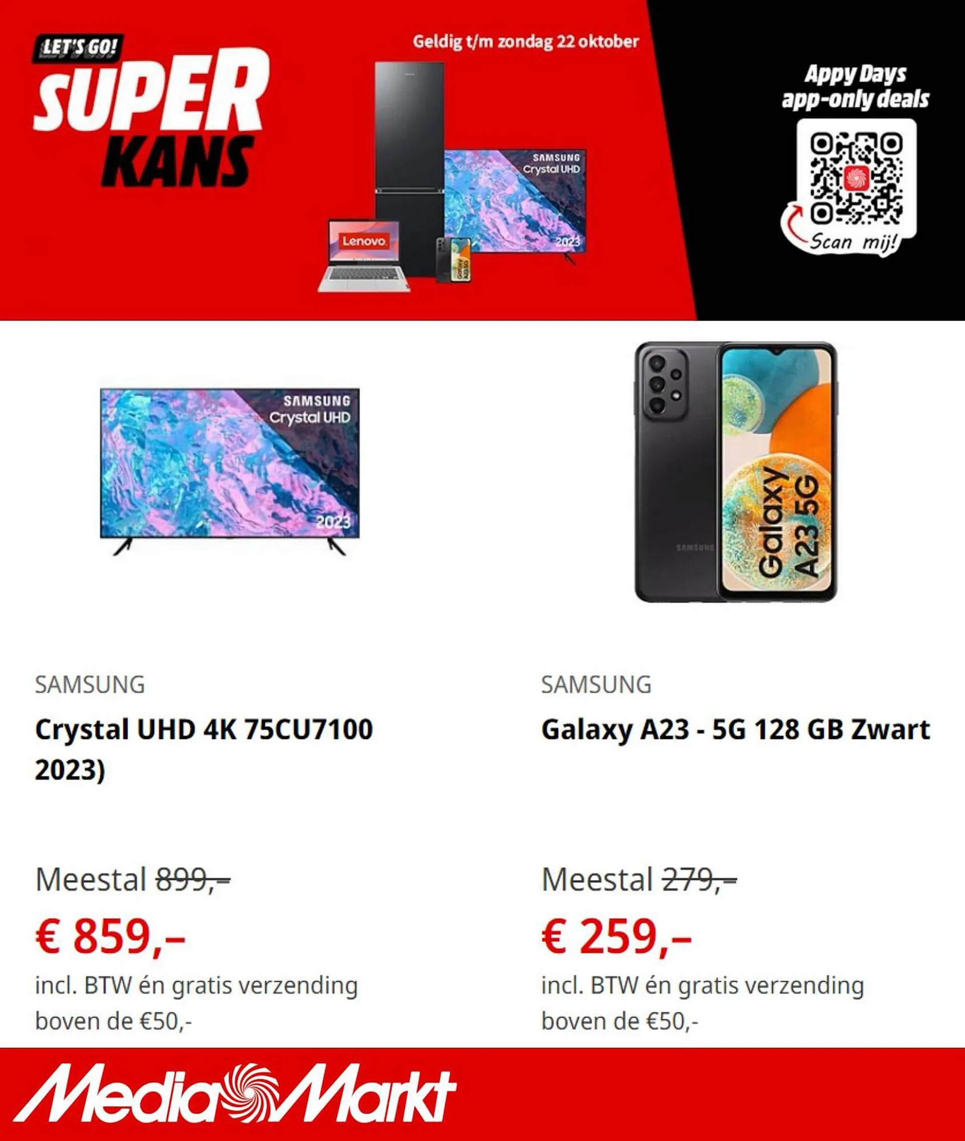 MediaMarkt folder van 16 oktober tot 22 oktober 2023 - Folder pagina 2