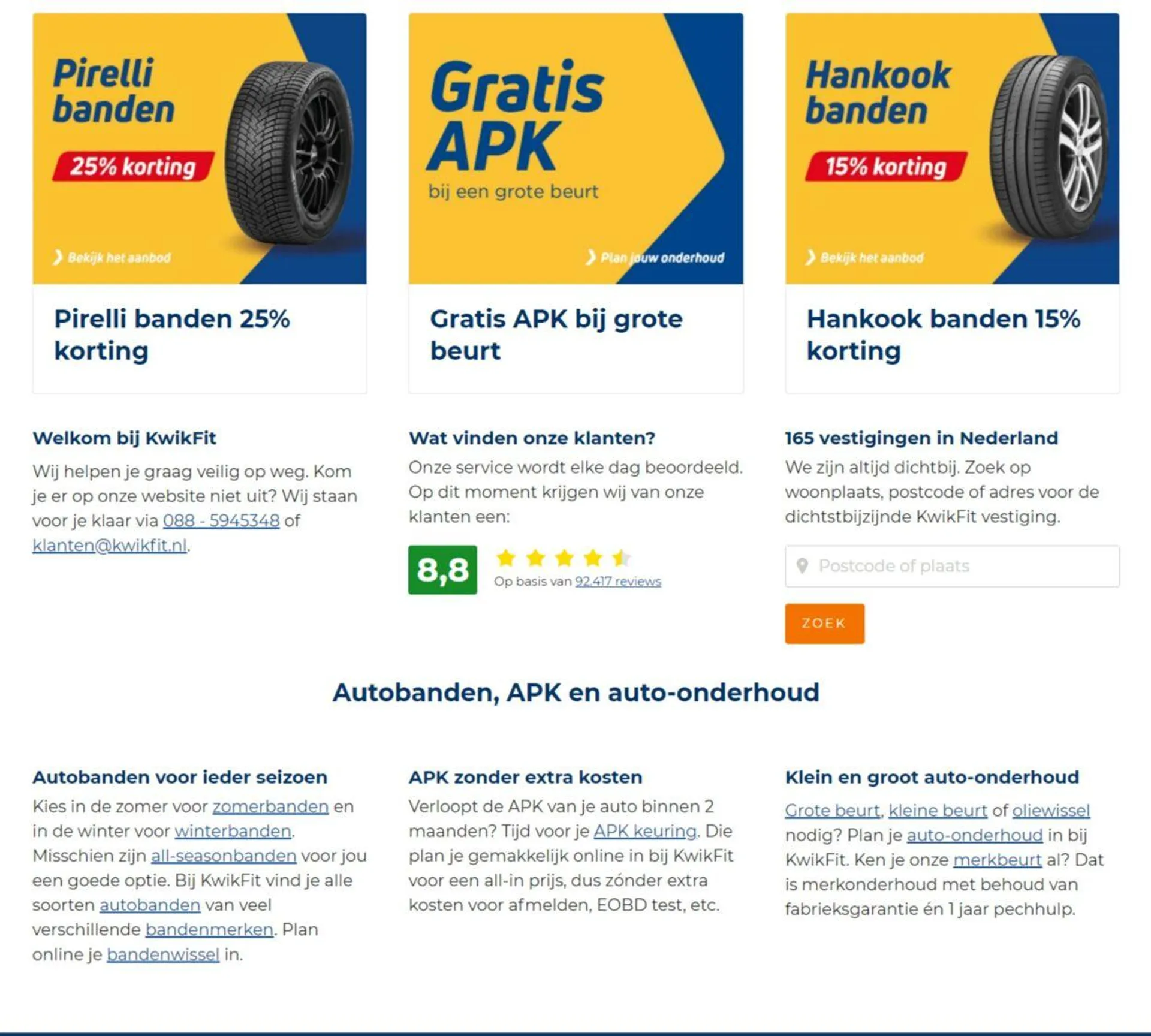 Kwik-Fit van 1 oktober tot 22 oktober 2024 - Folder pagina 1