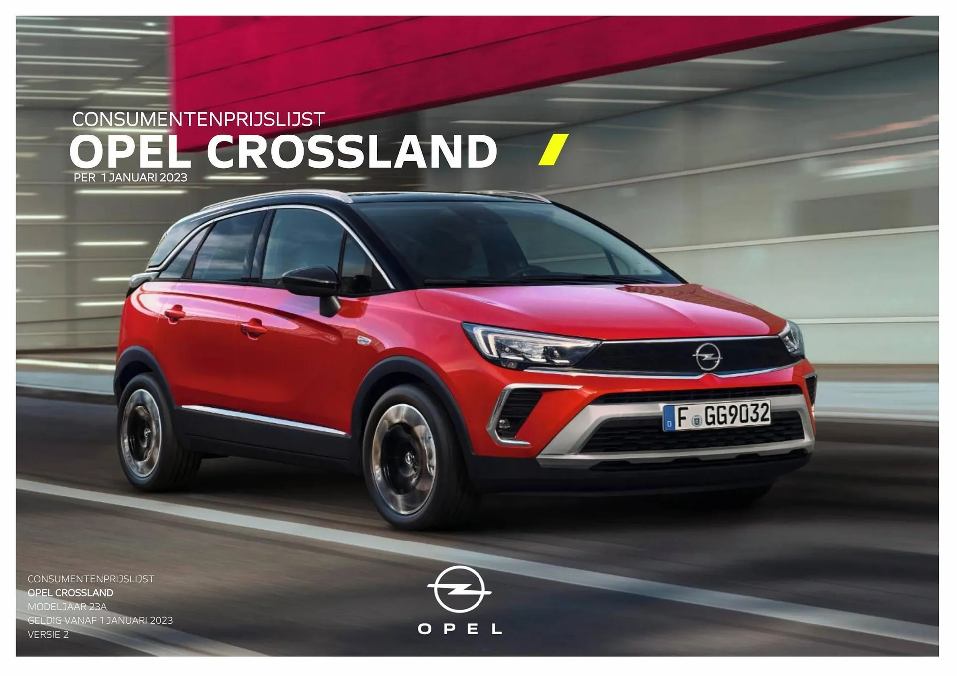 Opel Crossland folder - 1