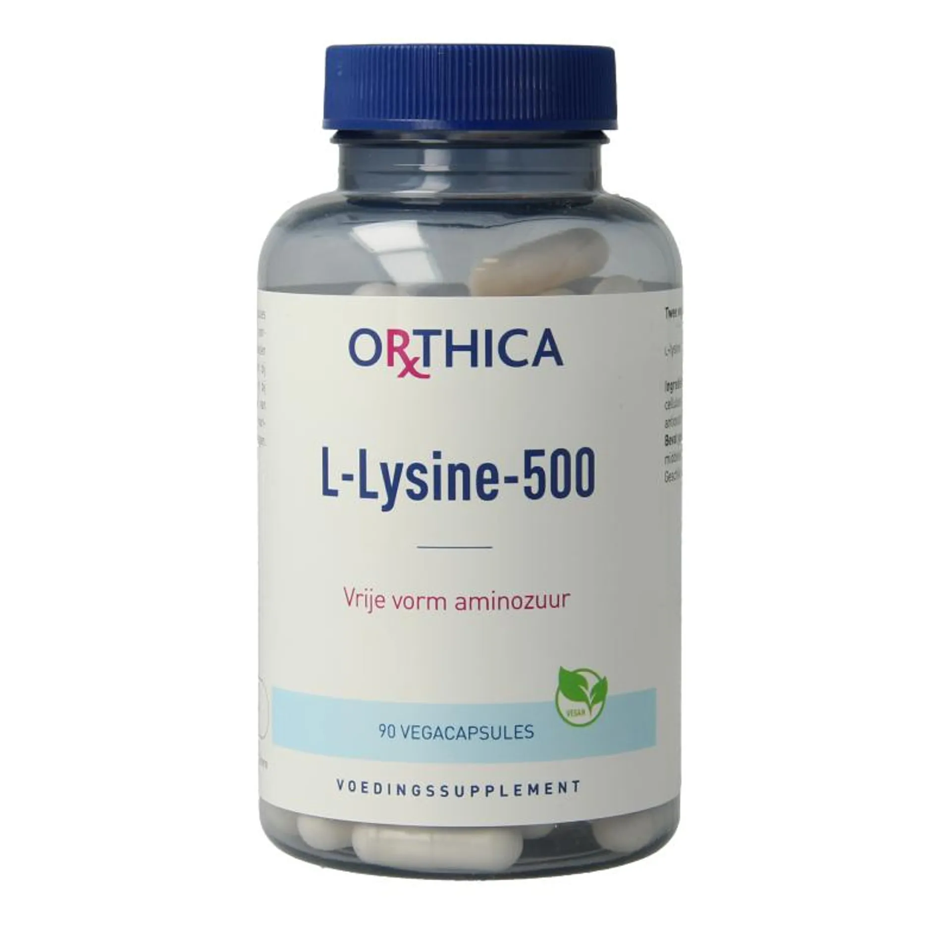 Orthica L-Lysine 500 90 capsules