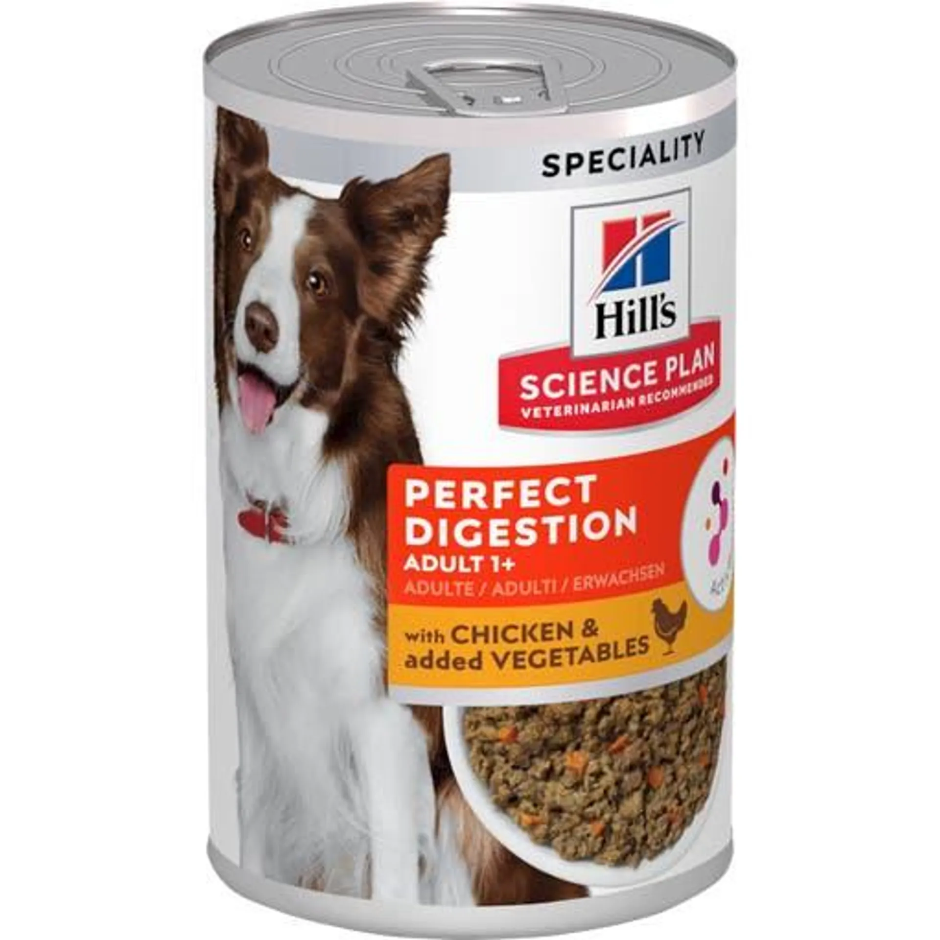 Natvoer voor honden Science Plan™ Canine Adult Perfect Digestion Chicken 363 g