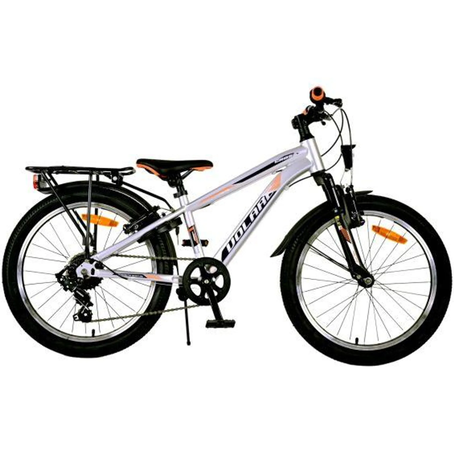 Volare Kinderfiets Cross 20 inch Zilver 6 versnellingen