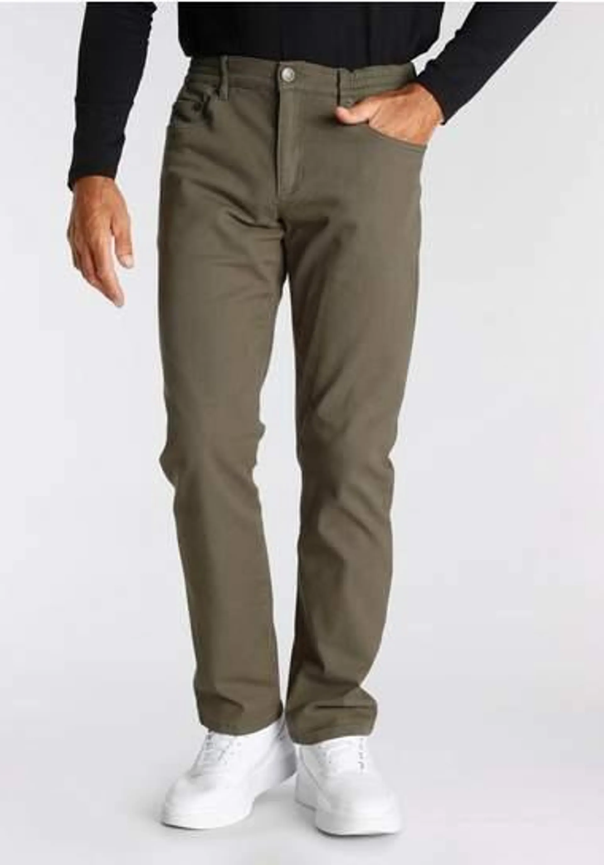 Man's World Broek met elastische band Stretch - comfortabel met elastiek opzij