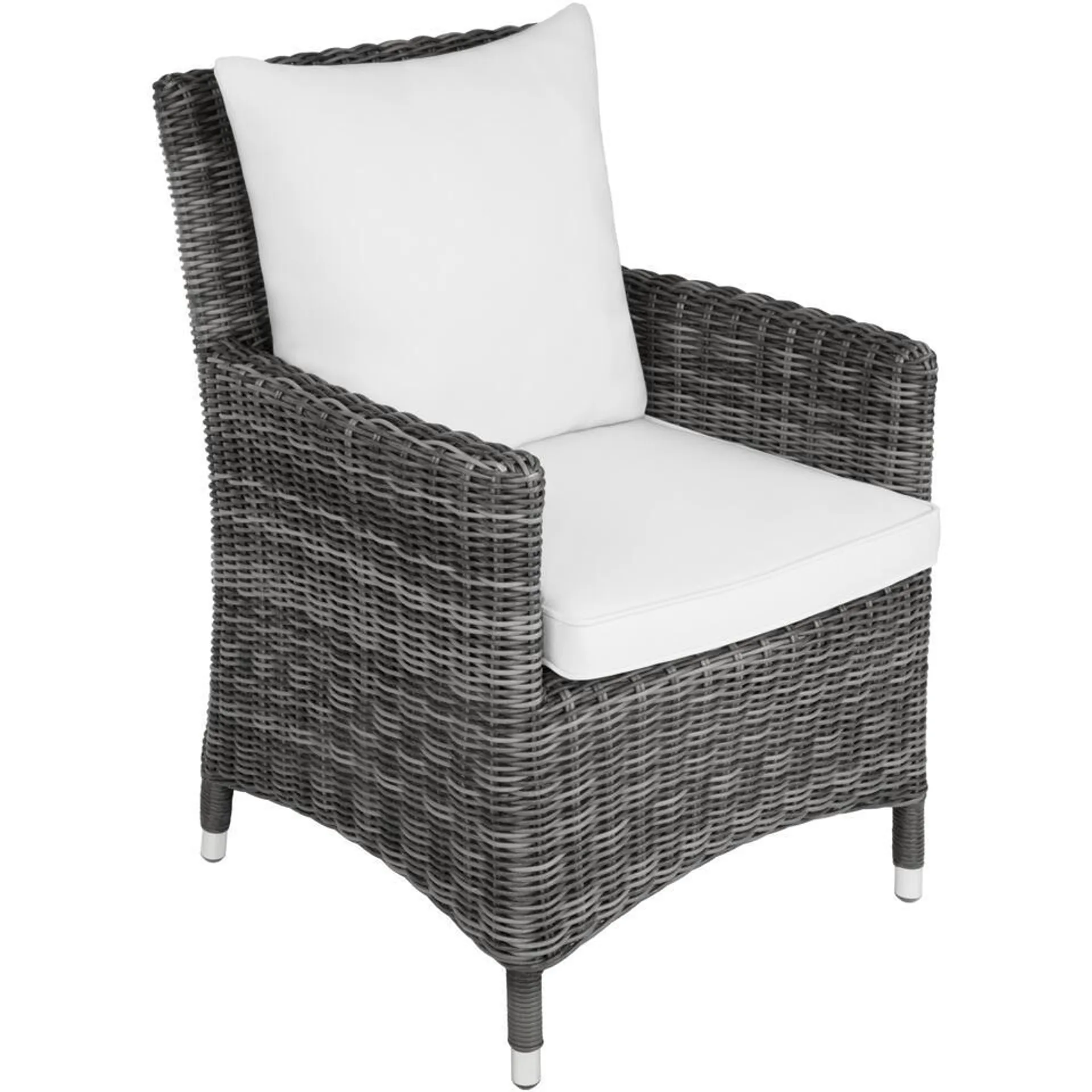 tectake® - Wicker luxe tuinstoel Sanremo - fauteuil - 403235