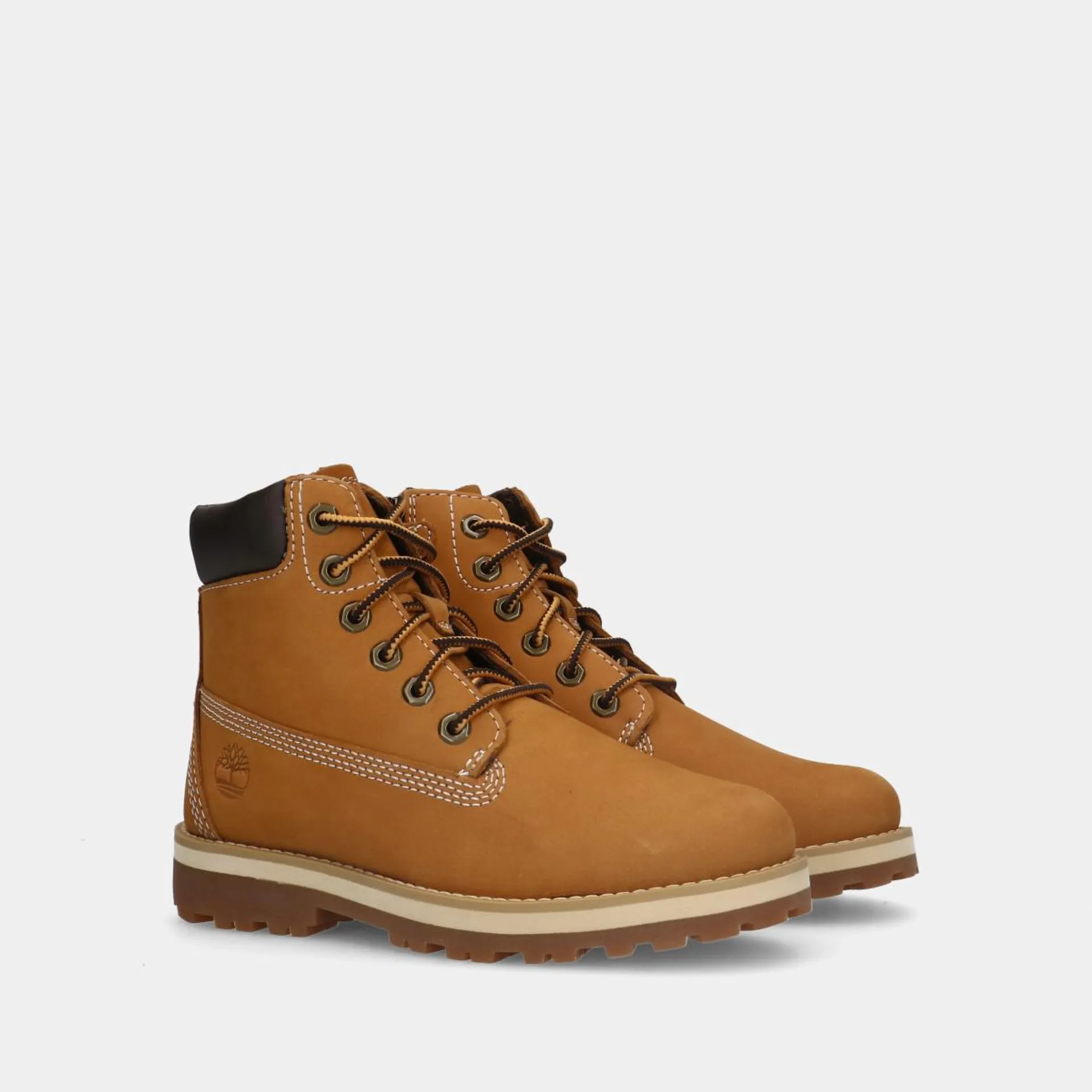 Timberland Courma Kid Side-Zip Cognac sneakers