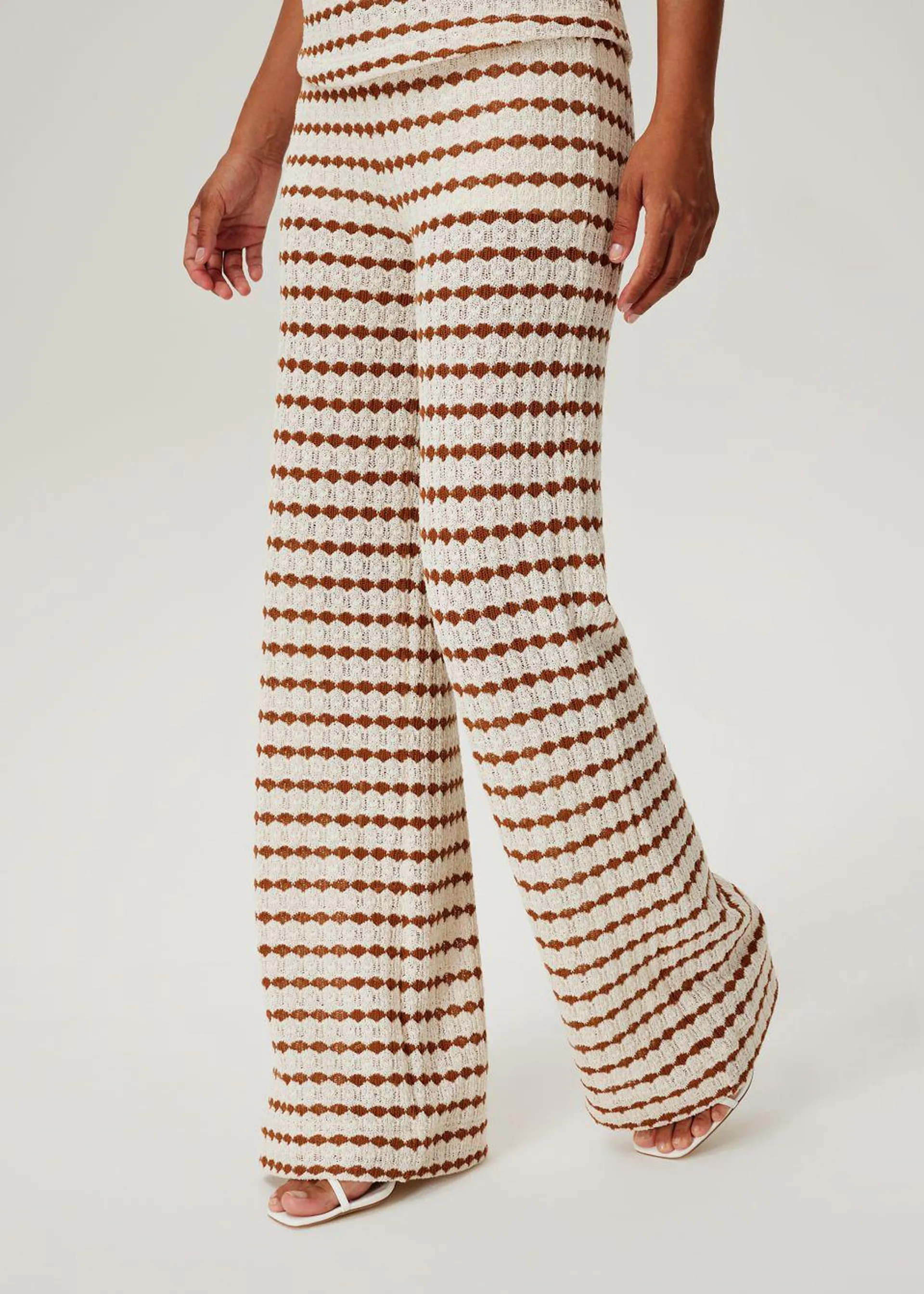 Crochet Stripe Legging