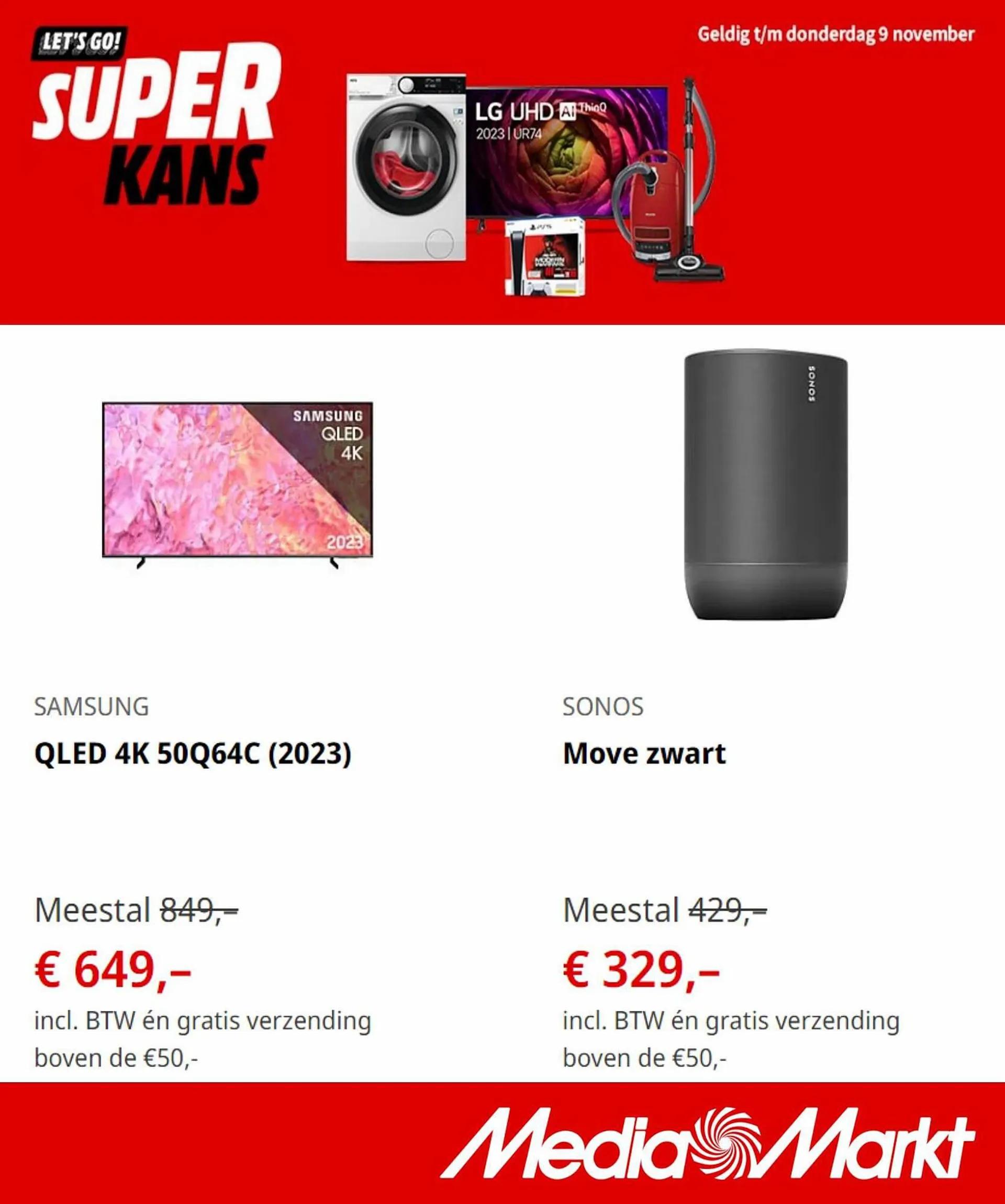 MediaMarkt folder van 6 november tot 9 november 2023 - Folder pagina 2