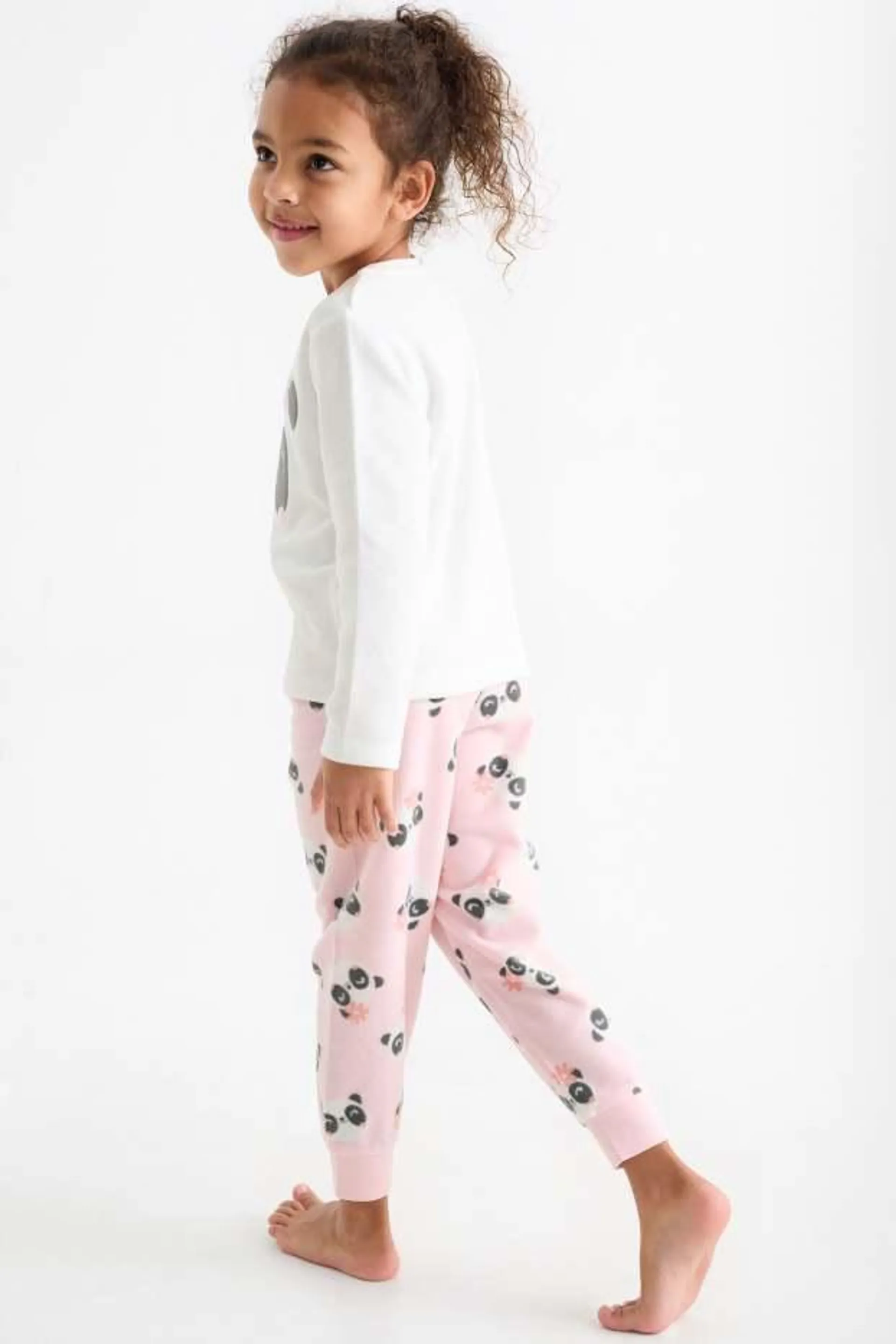 Panda - fleece pyjamas - 2 piece