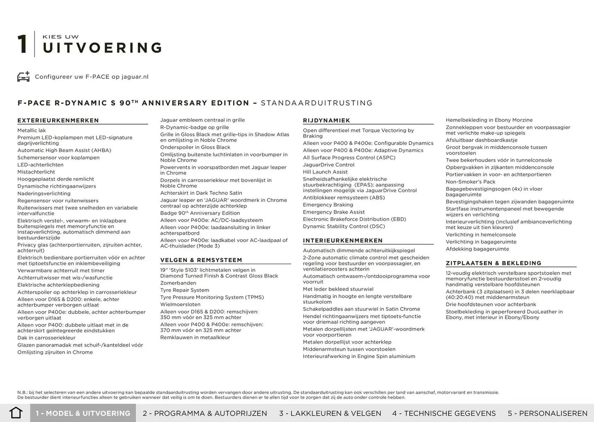 Jaguar folder van 20 november tot 30 juni 2025 - Folder pagina 4