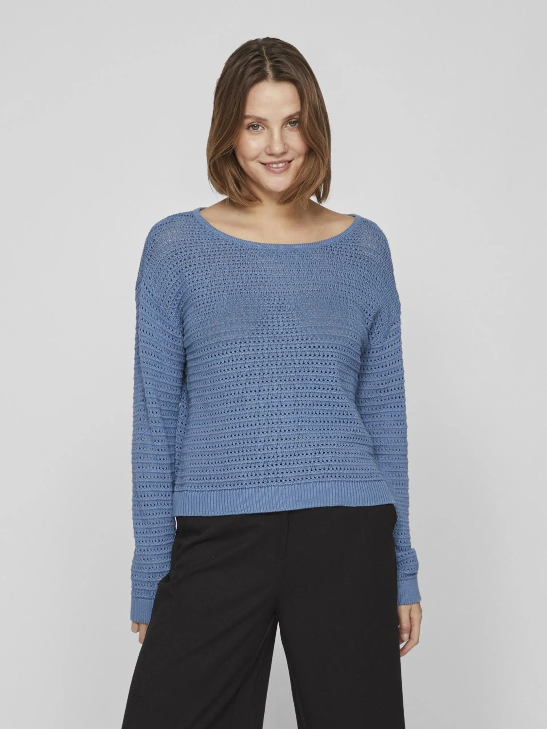 VIBELLISINA Pullover - Coronet Blue