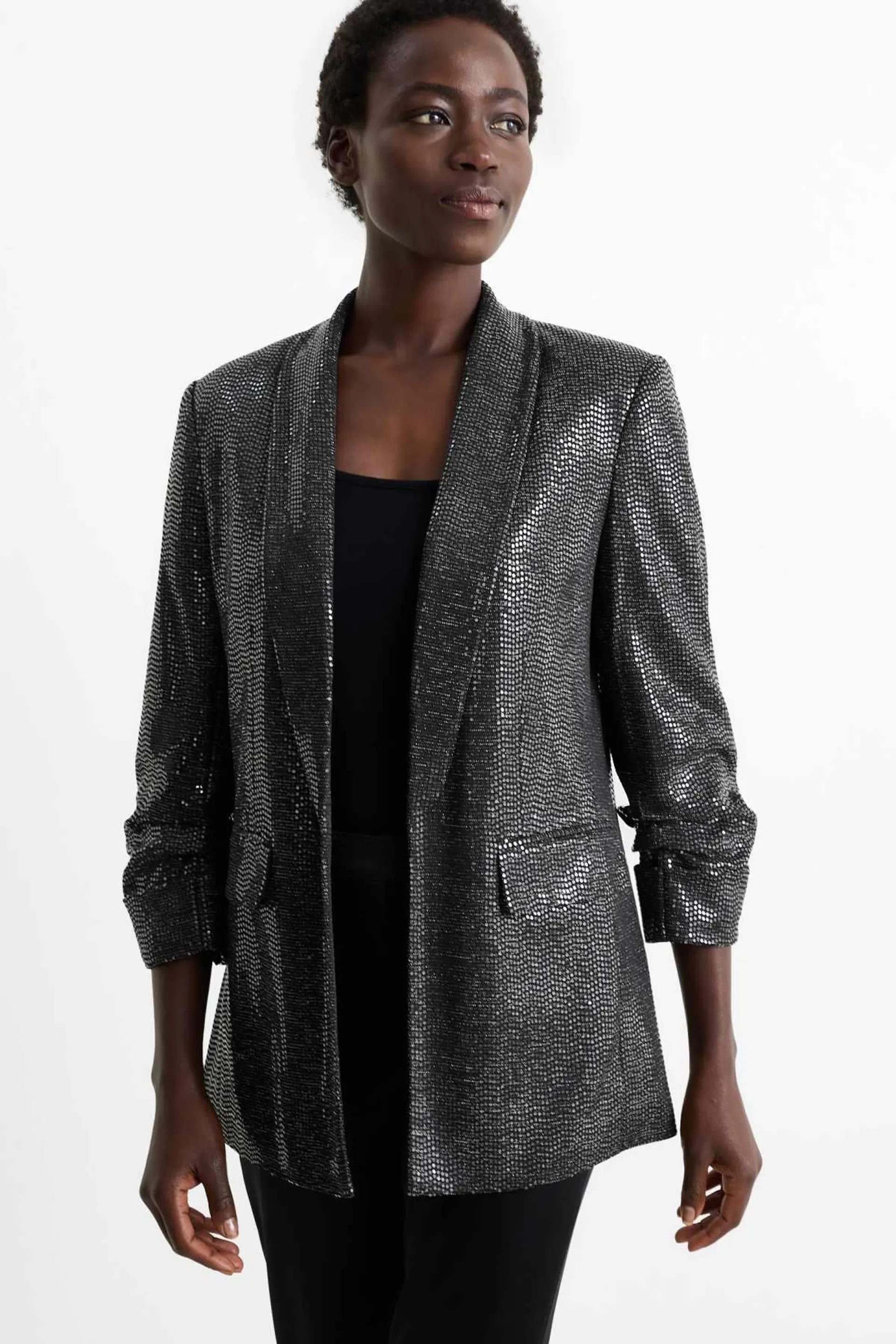 Sequin blazer - relaxed fit