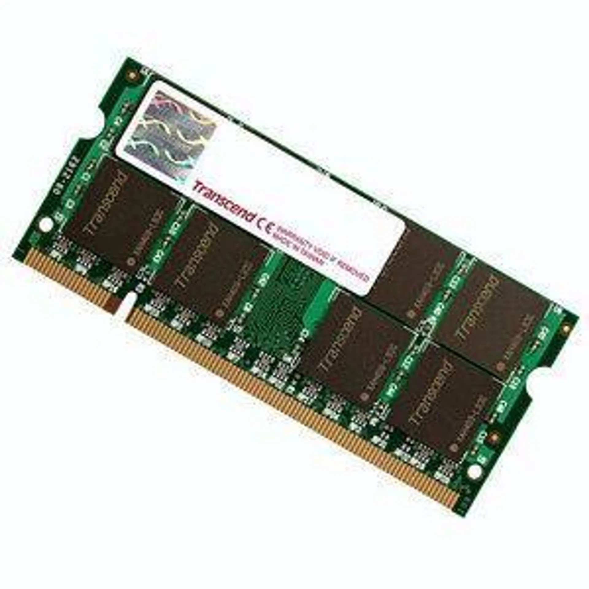 Transcend 1GB DDR400/ PC3200, CL3, non-ECC, SODIMM