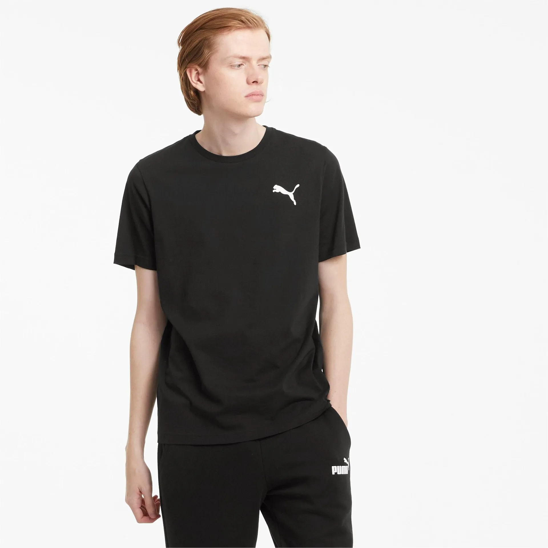 Essentials T-shirt met klein logo voor heren