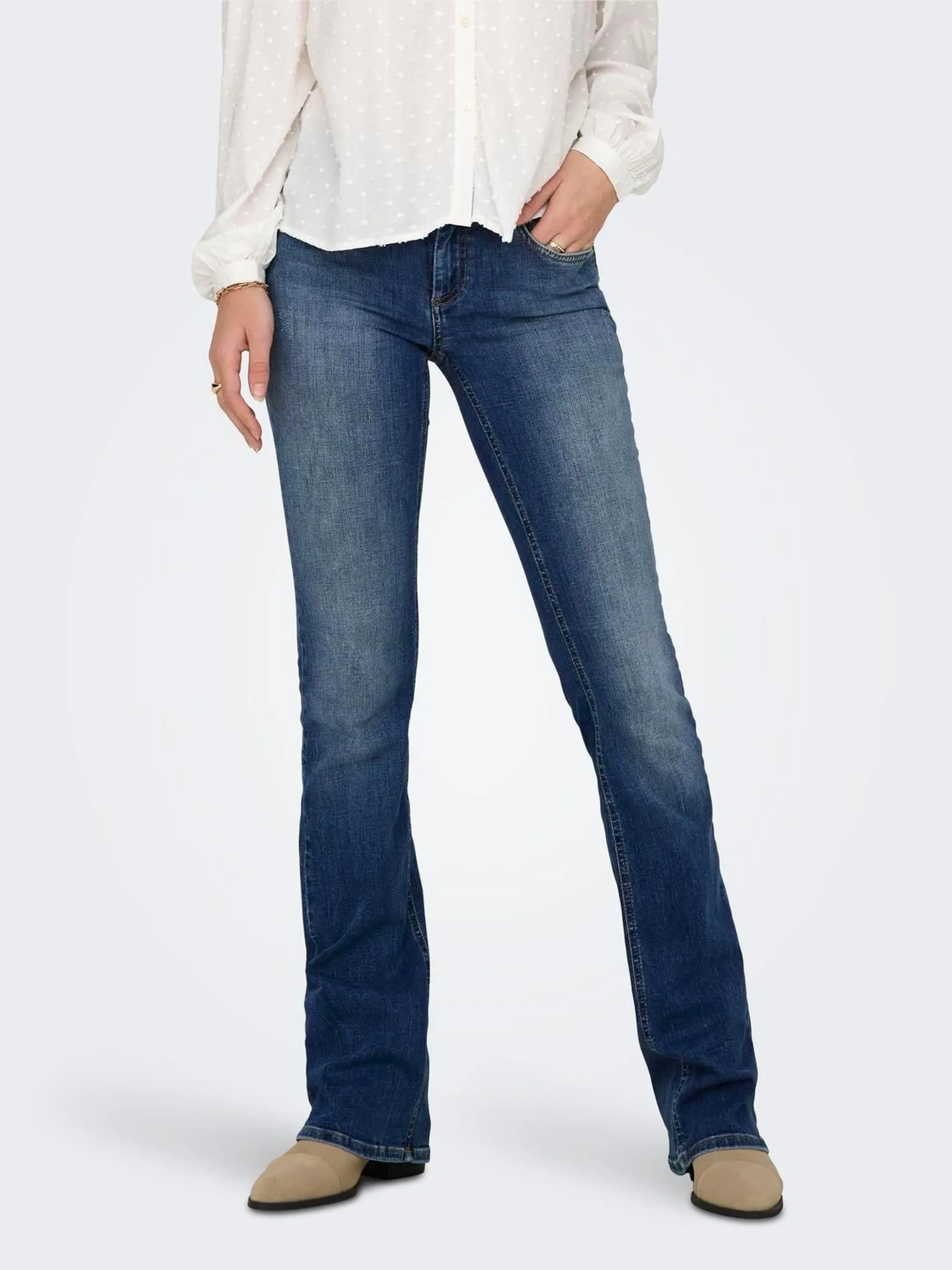 ONLBlush Low Waist Flared Jeans