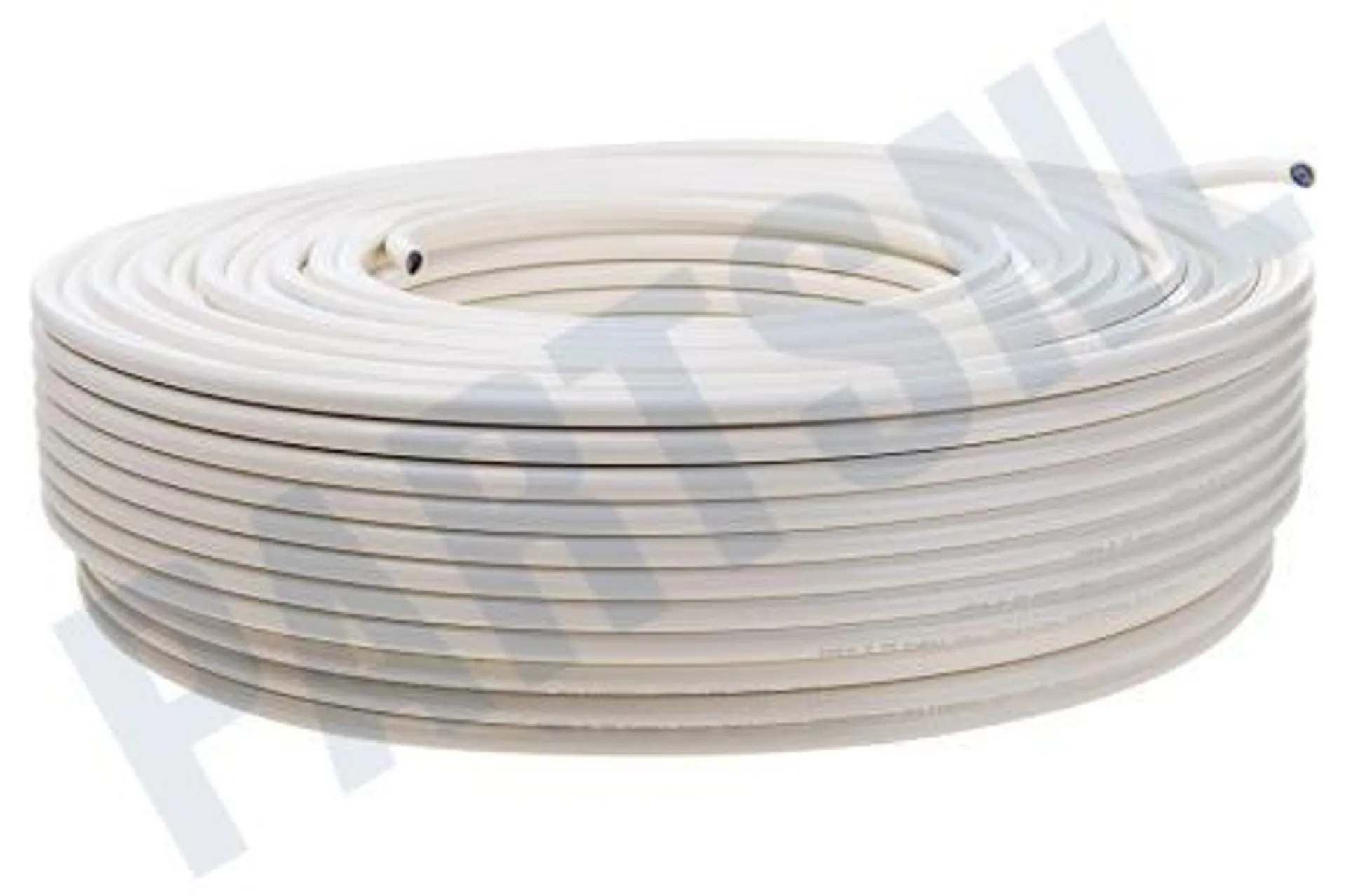 KOKA 9 Eca/100 White Coaxkabel Wit 100 Meter