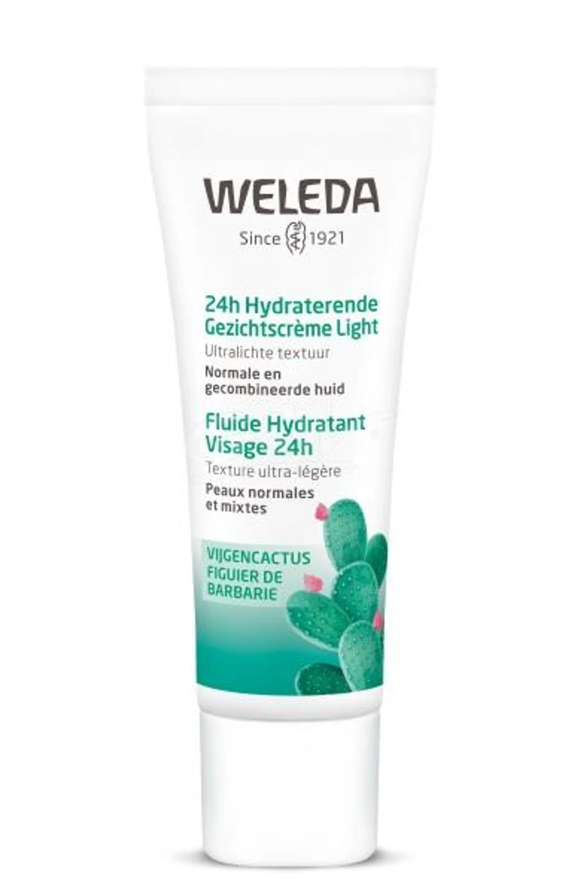 Weleda Vijgencactus 24h Hydraterende Gezichtscrème Light