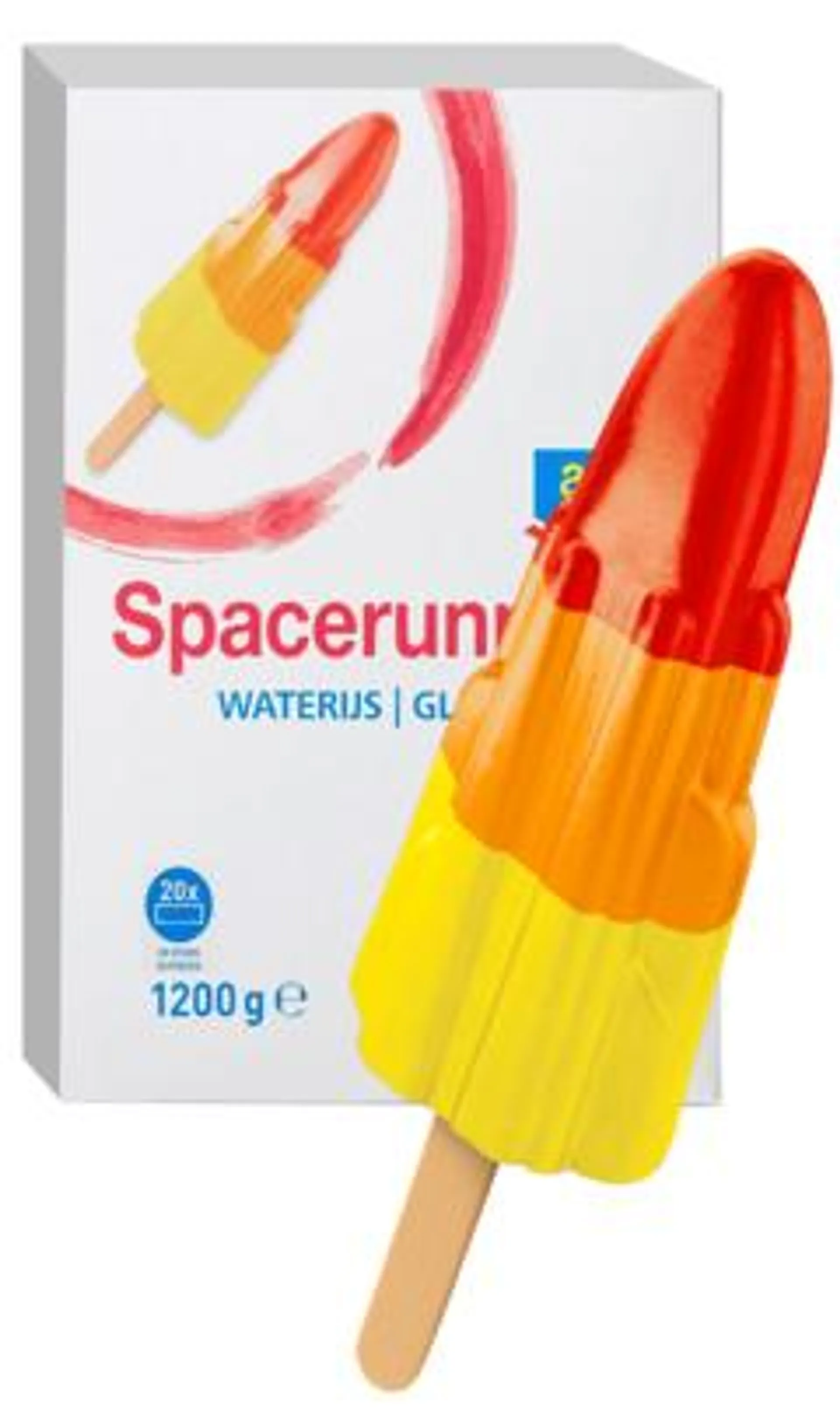 20 stuks Spacerunner Raketjes 60g