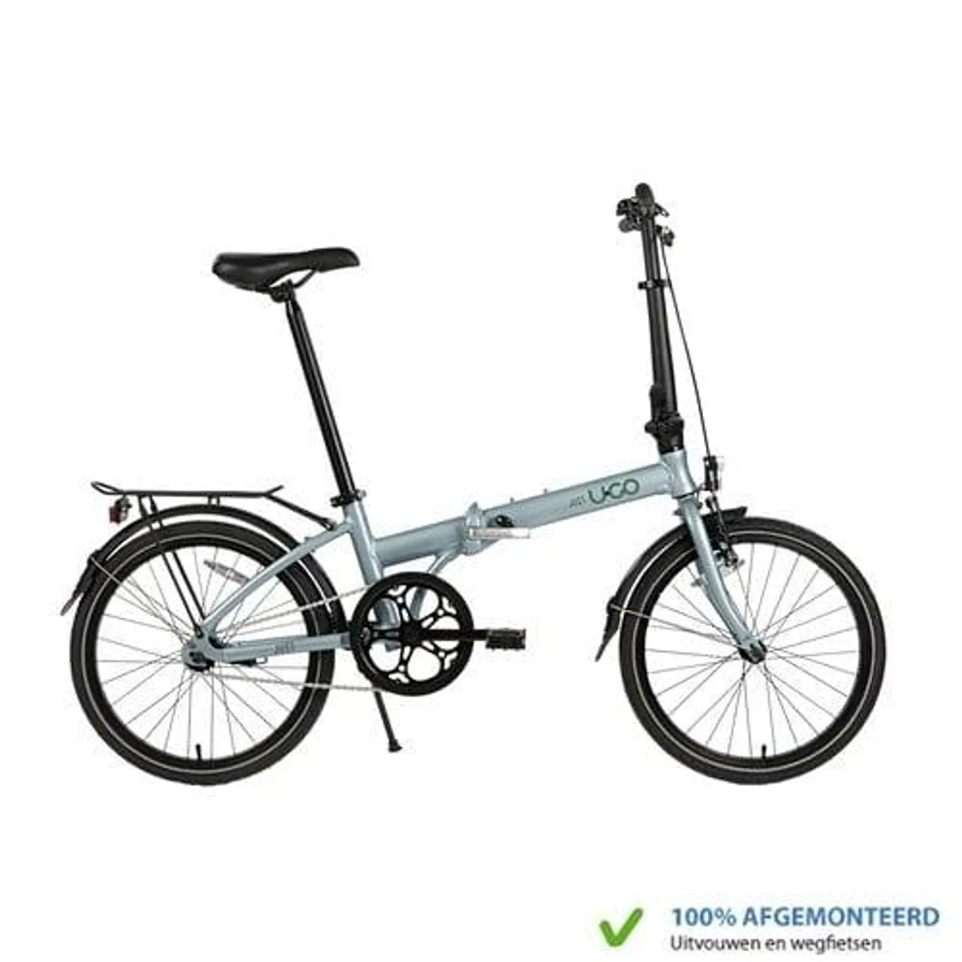 UGo Just U•GO Vouwfiets S1 Misty grey