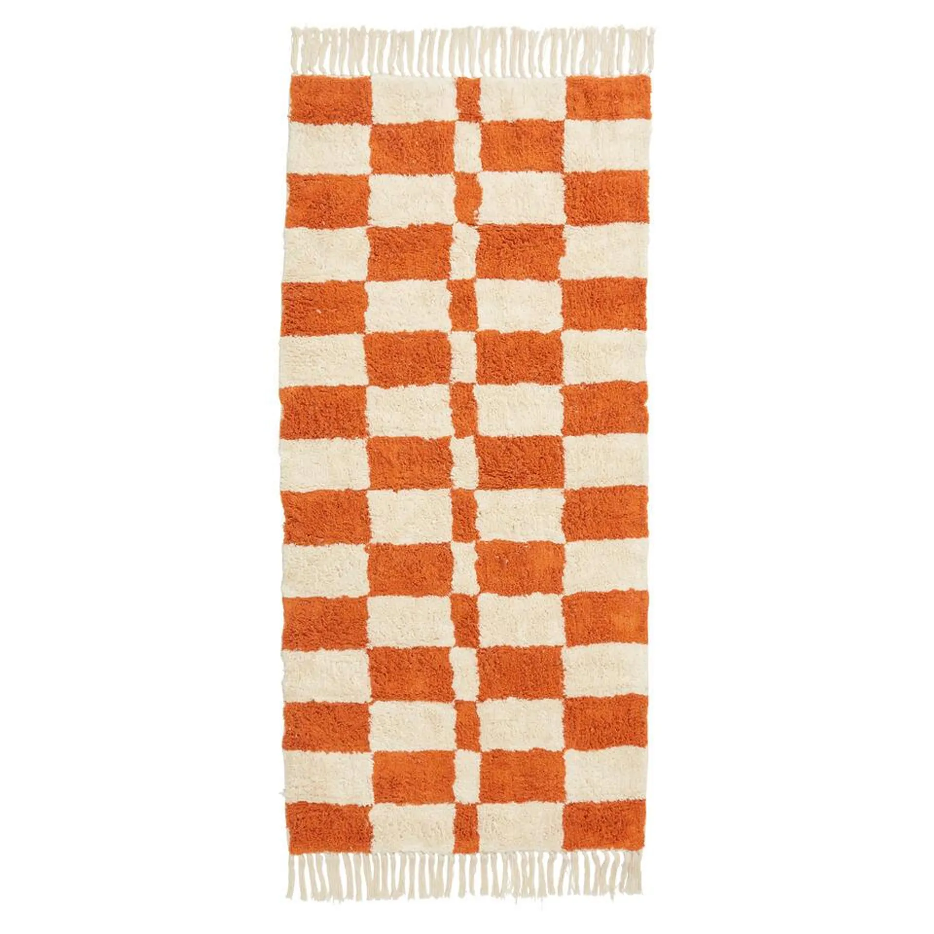 Vloerkleed Fawcett Oranje - 60x180 cm