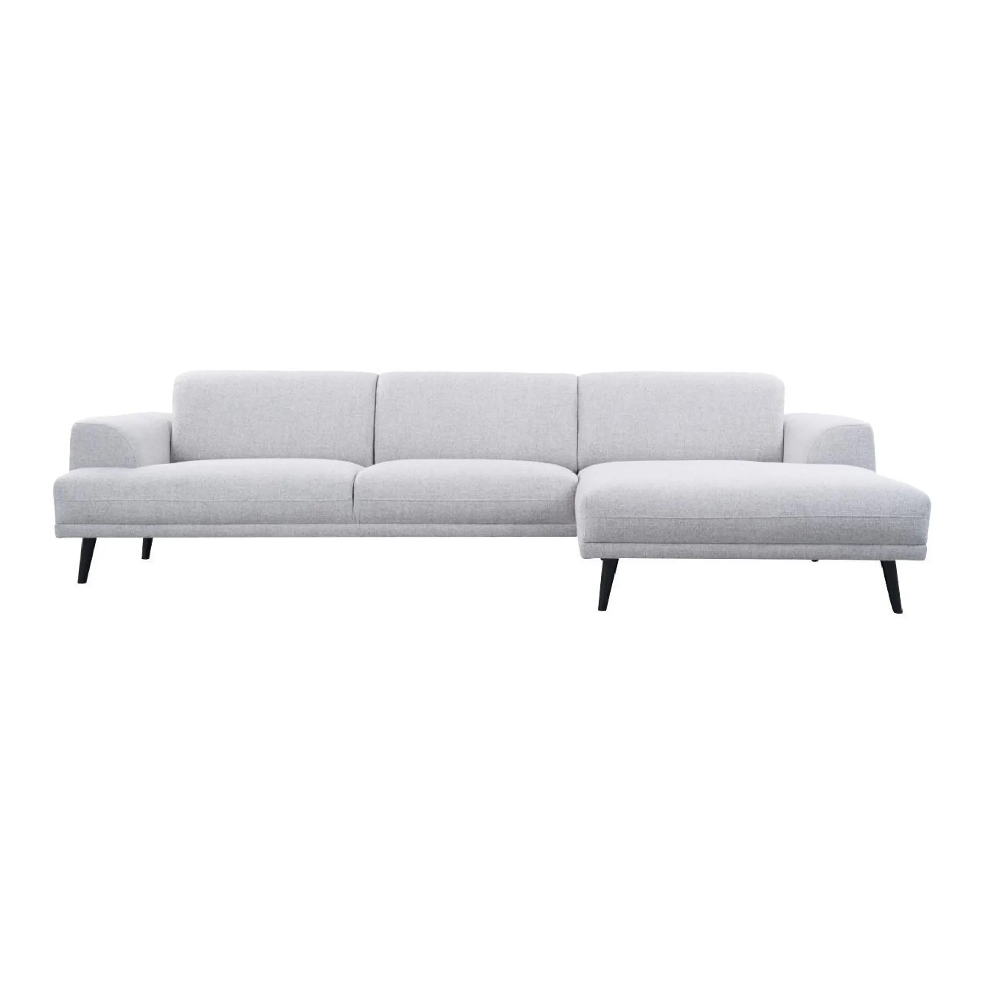 by fonQ Flair Chaise Longue Rechts - Lichtgrijs