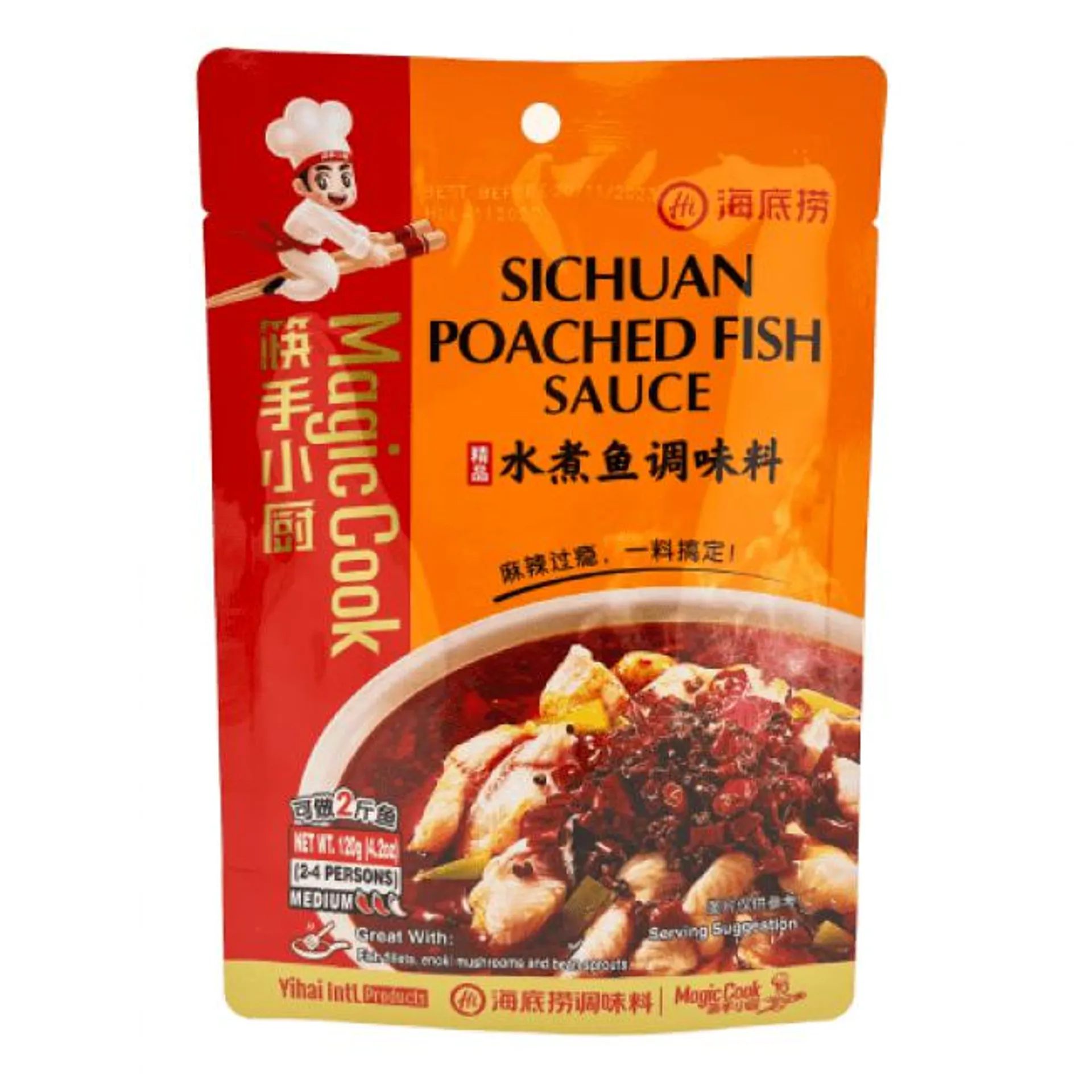 Hi Pikante Sausbasis voor Sichuan Gekookte Vis 120g