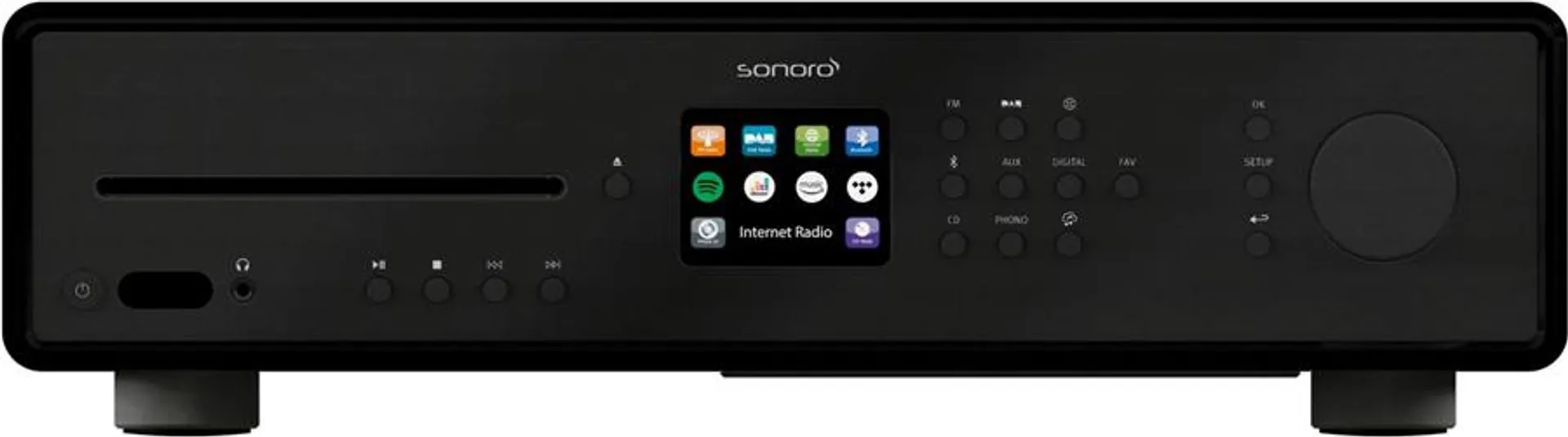 Sonoro Maestro hifi-internetradio met DAB+