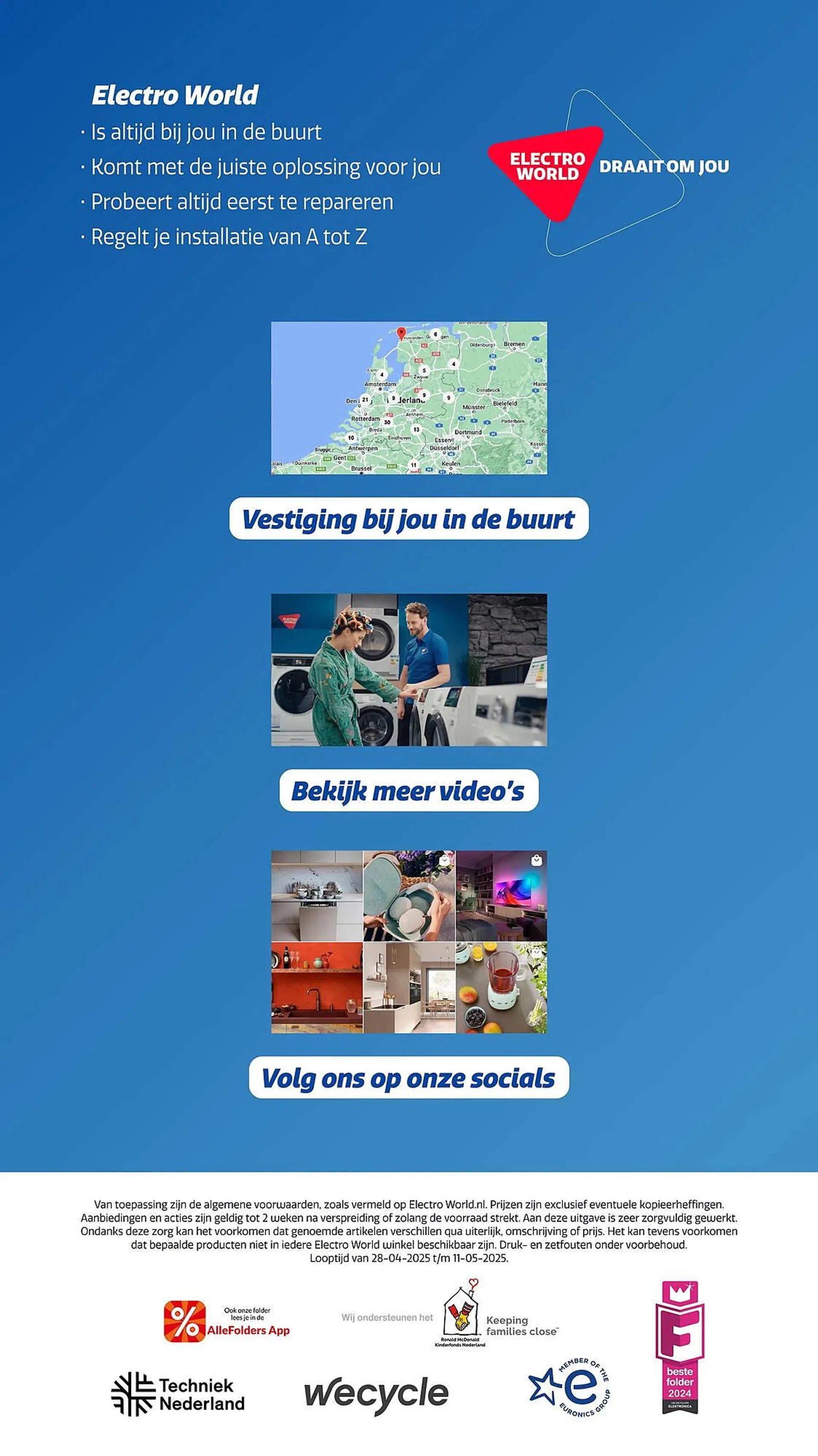Electroworld folder van 28 april tot 11 mei 2025 - Folder pagina 18