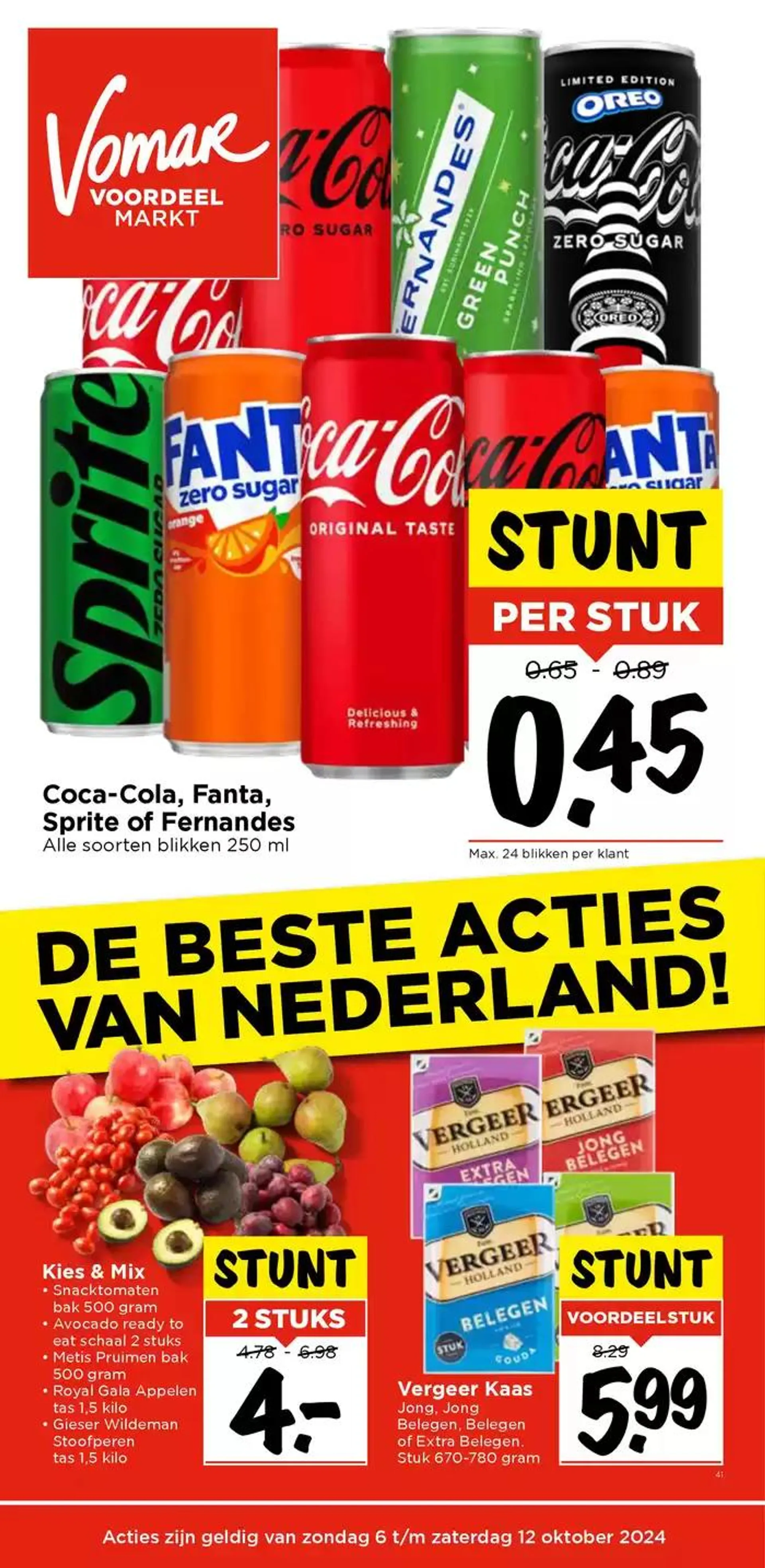 De beste aanbiedingen van Nederland van 6 oktober tot 20 oktober 2024 - Folder pagina 1