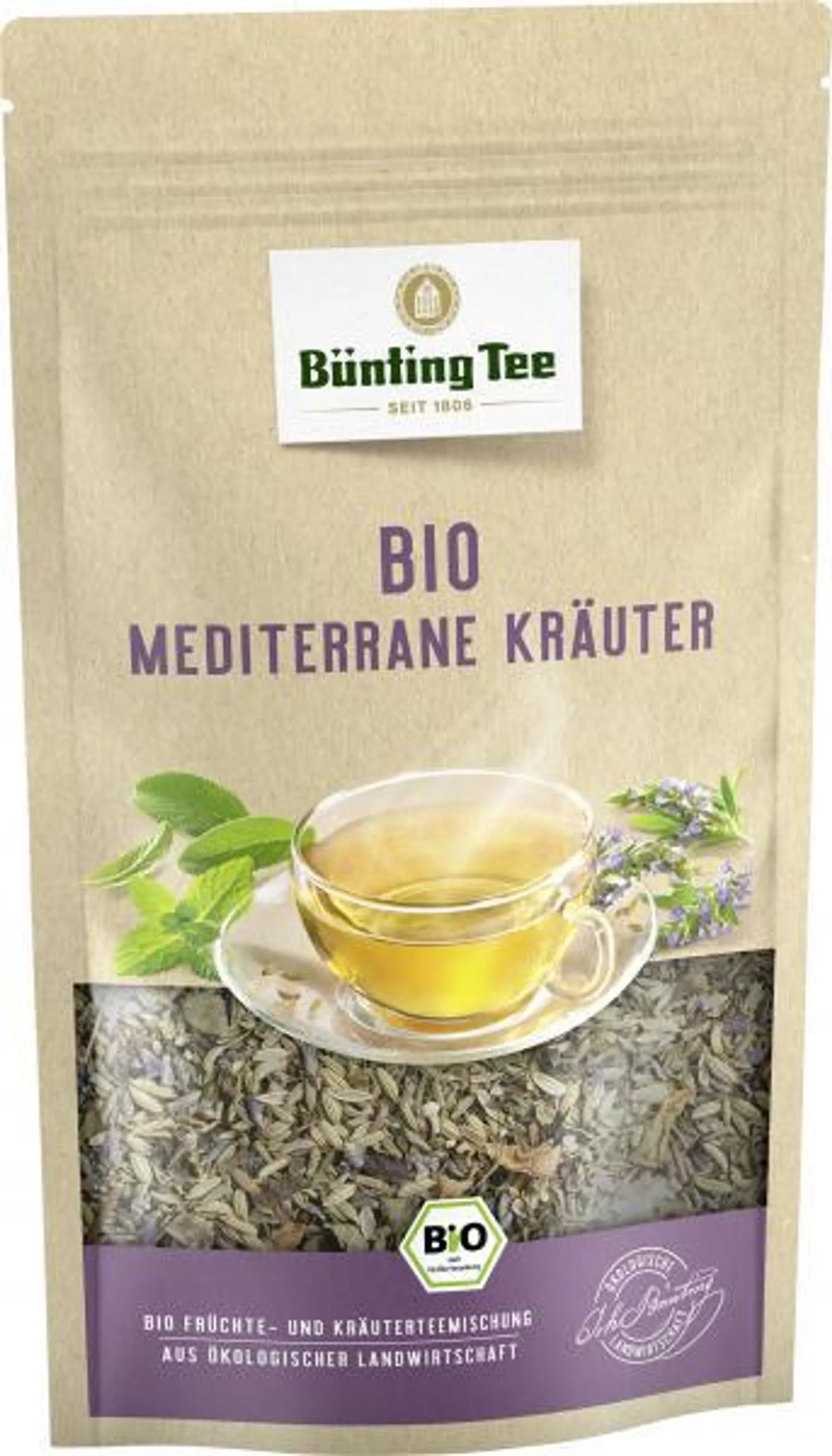 Bünting Tee Bio Mediterrane Kräuter