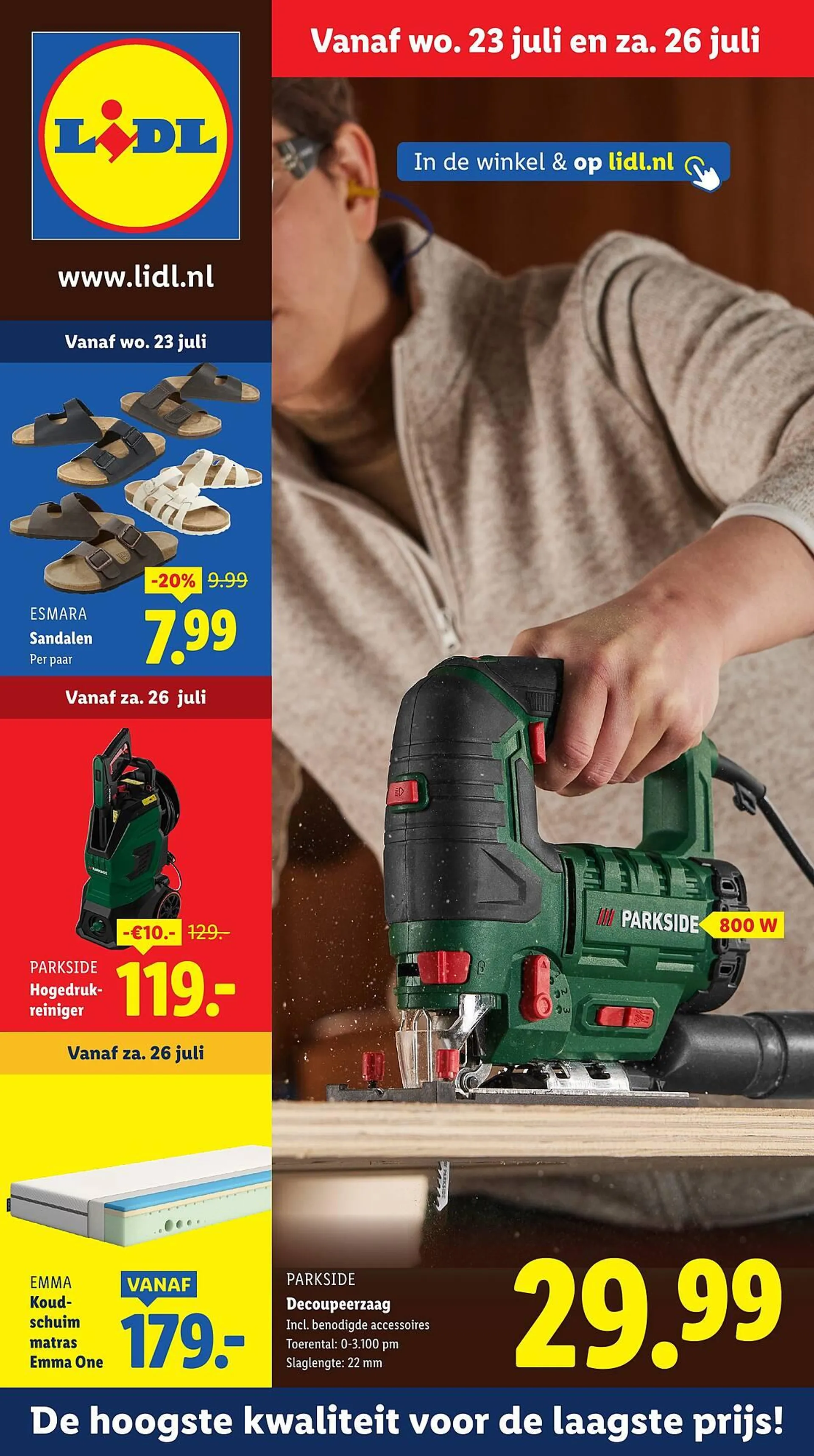 Lidl folder van 23 juli tot 26 juli 2025 - Folder pagina 1