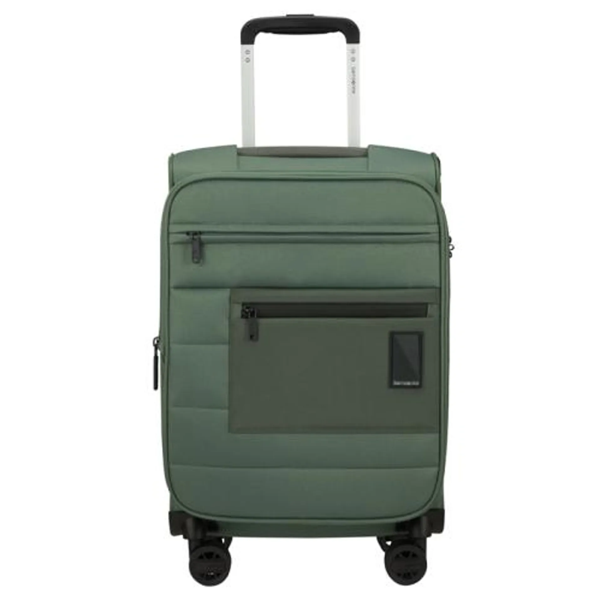 Samsonite Zachte Handbagage Koffer / Trolley / Reiskoffer 55x35x22 cm Vacay Groen