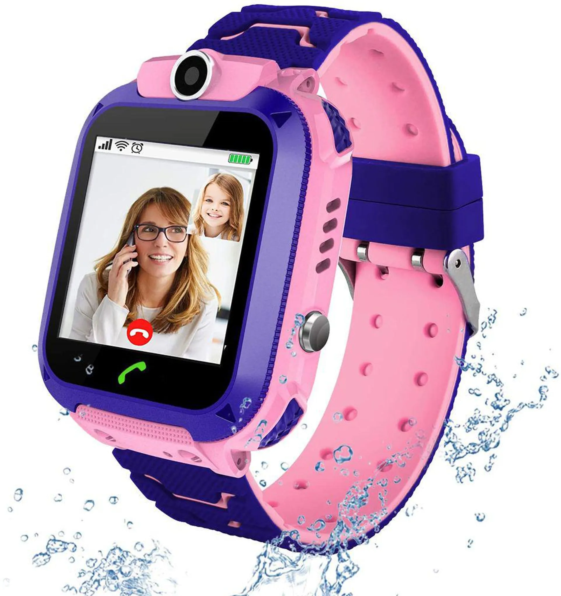 Kinder Smart Watch Telefonuhr, Smart Watch für Kinder Wasserdichter Touchscreen Kinder Smartwatch für Jungen Mädchen 3-13 Jahre Kinder Geburtstagsgeschenk