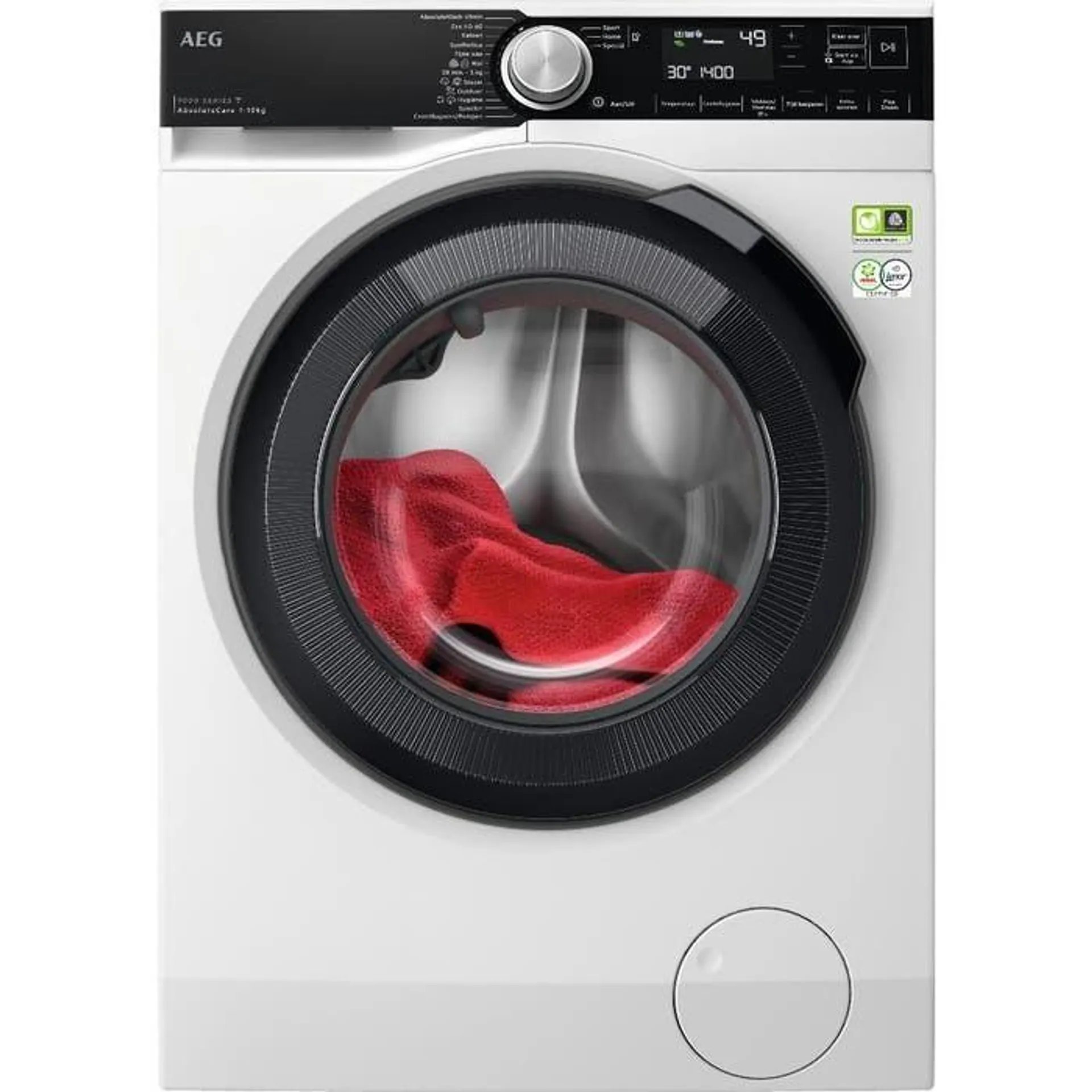 AEG LR9HAMBURG 9000 SERIE ABSOLUTECARE WASMACHINE