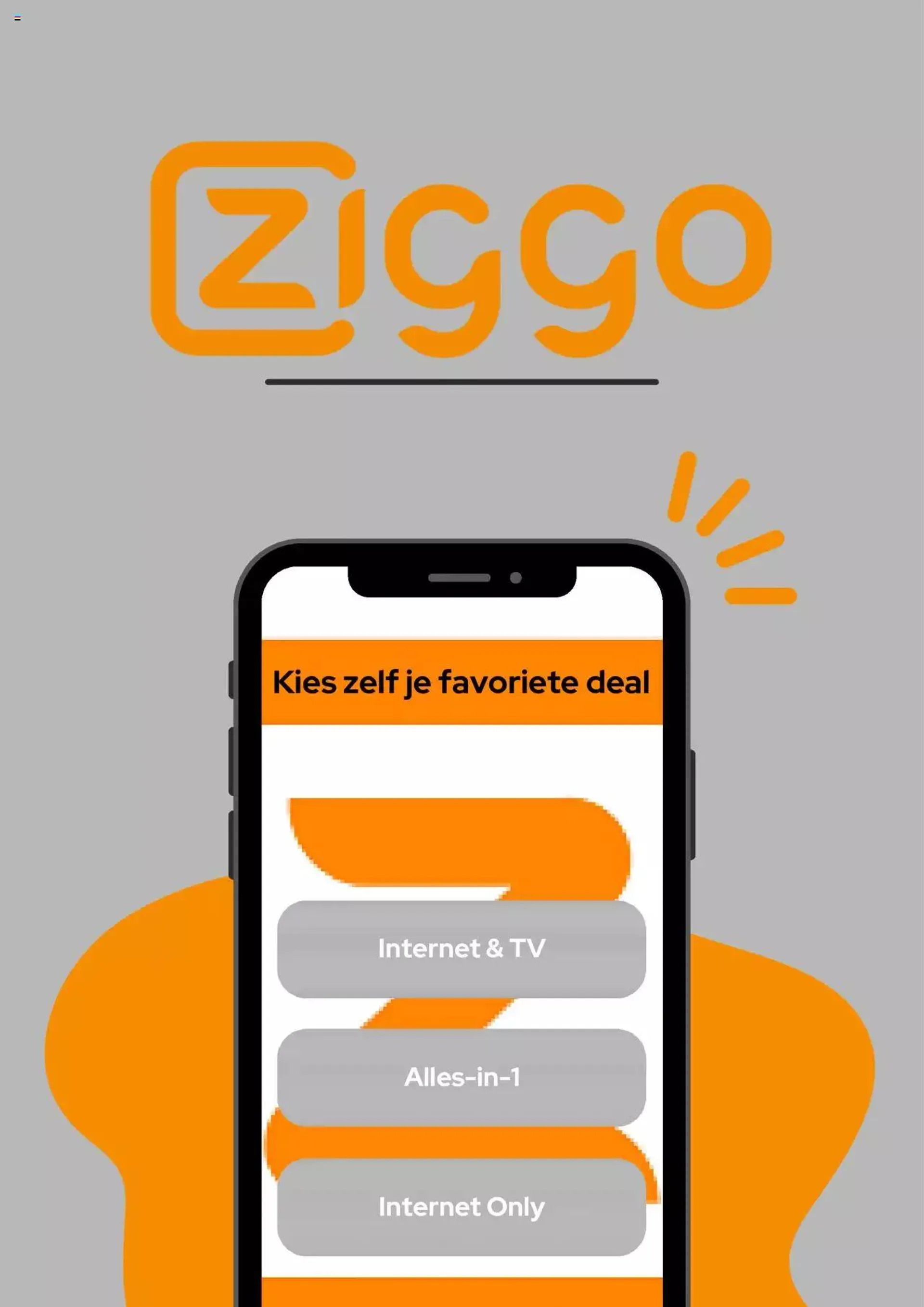Ziggo - Folder van 28 maart tot 1 april 2024 - Folder pagina 1
