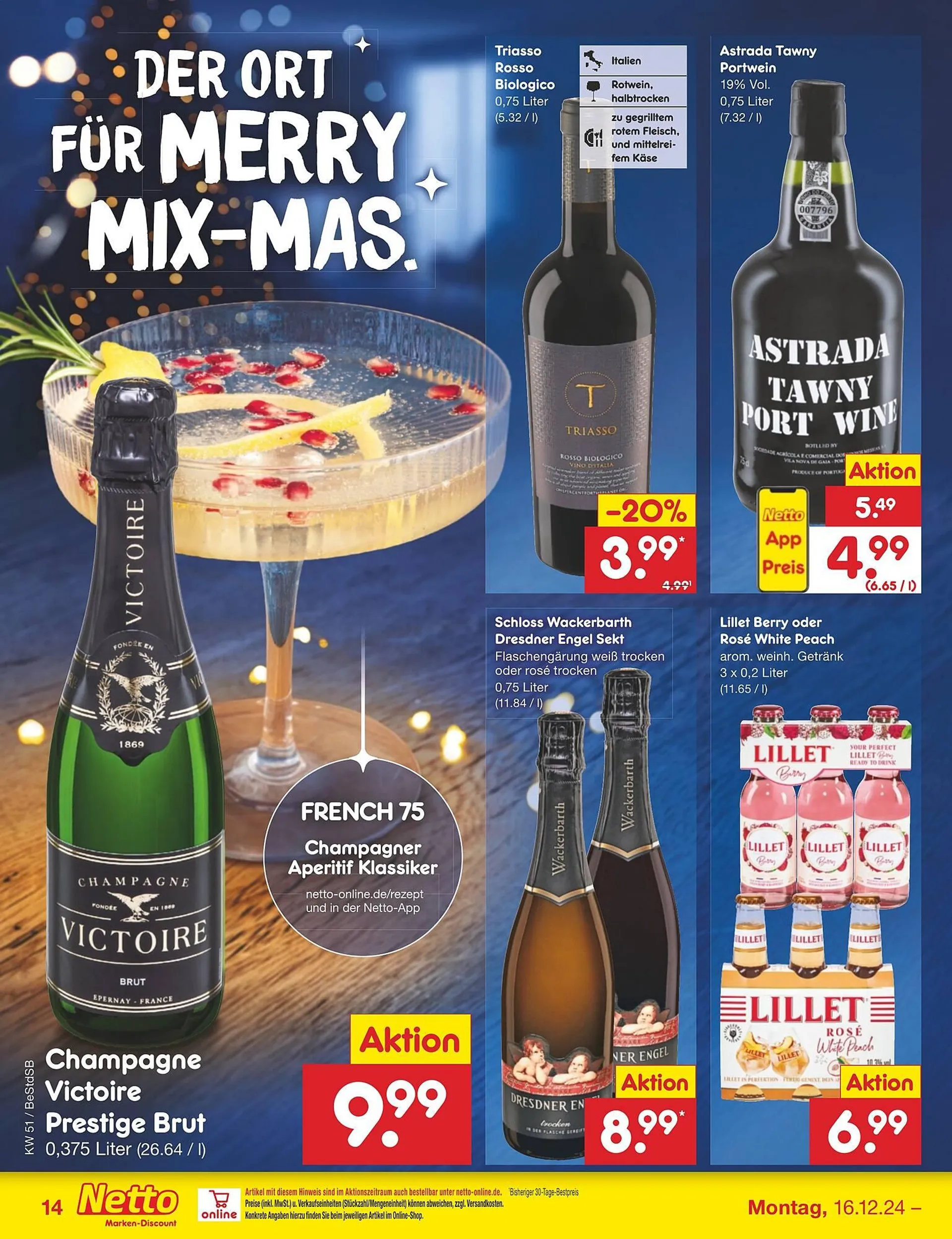 Netto Marken-Discount DE folder van 16 december tot 21 december 2024 - Folder pagina 14