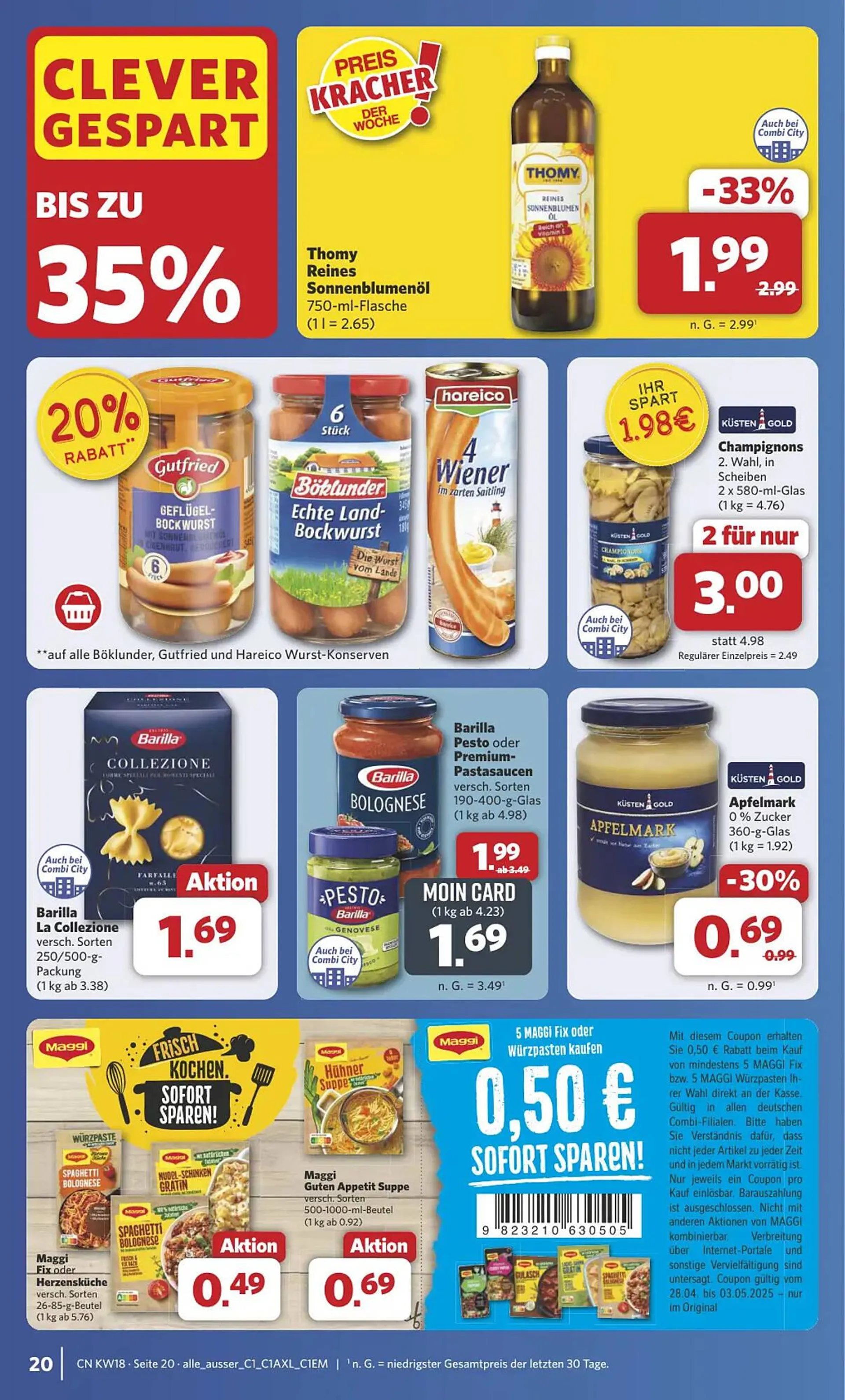 Combi Markt DE folder van 28 april tot 3 mei 2025 - Folder pagina 24