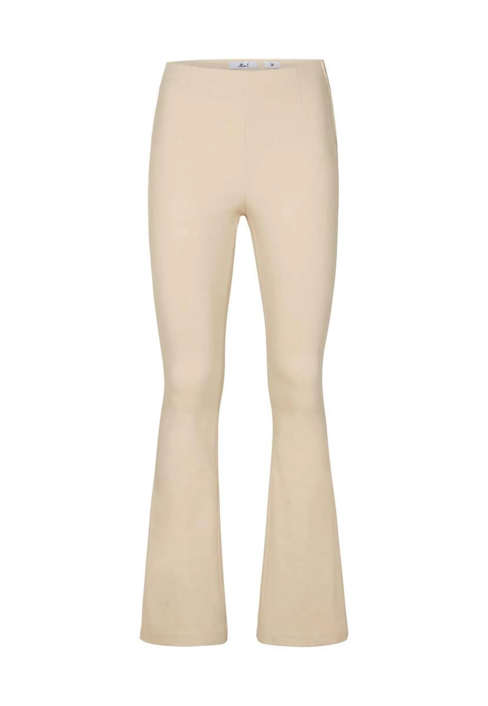 Broek flared naturel 32"