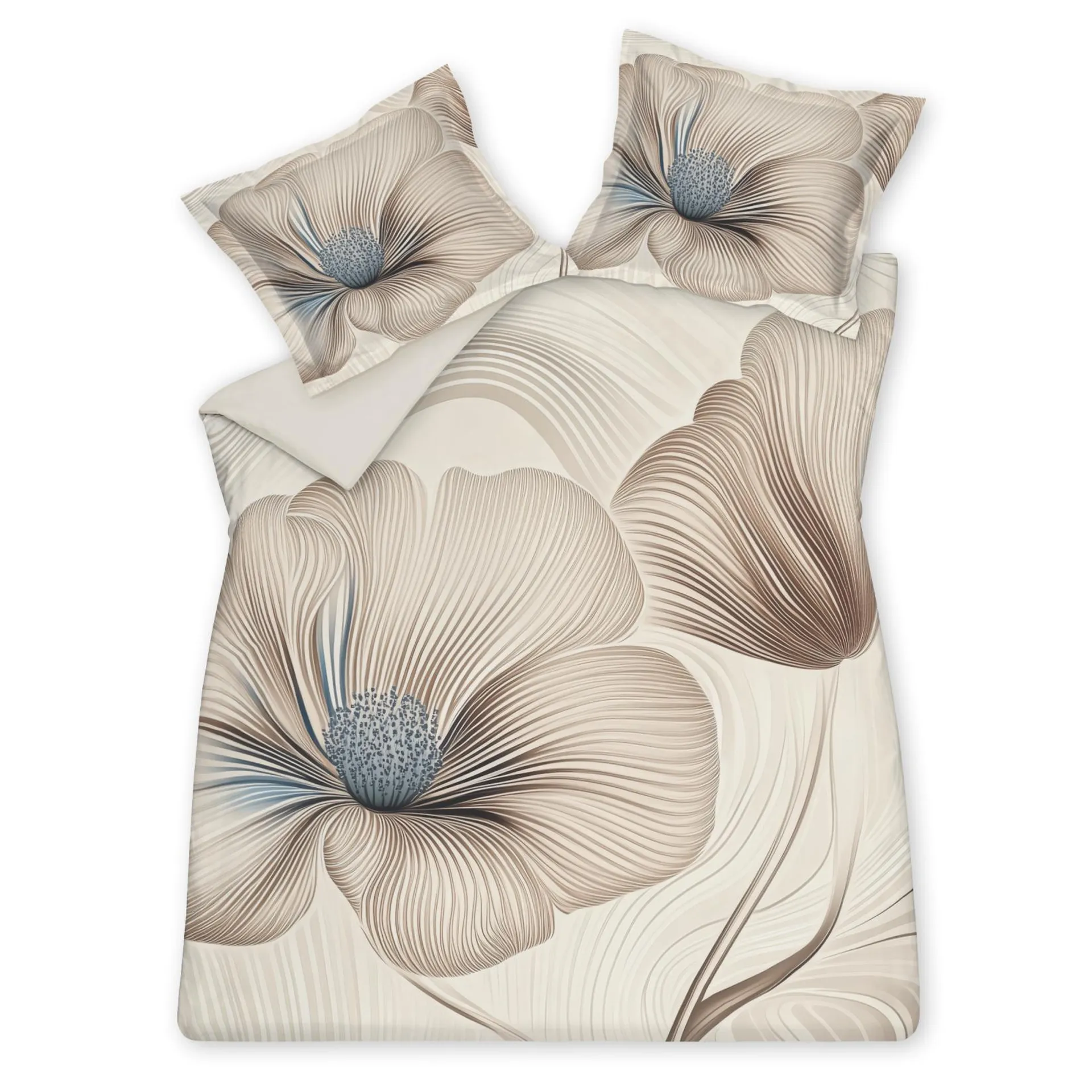 ROYAL GARDEN dekbedovertrekset | cream tan