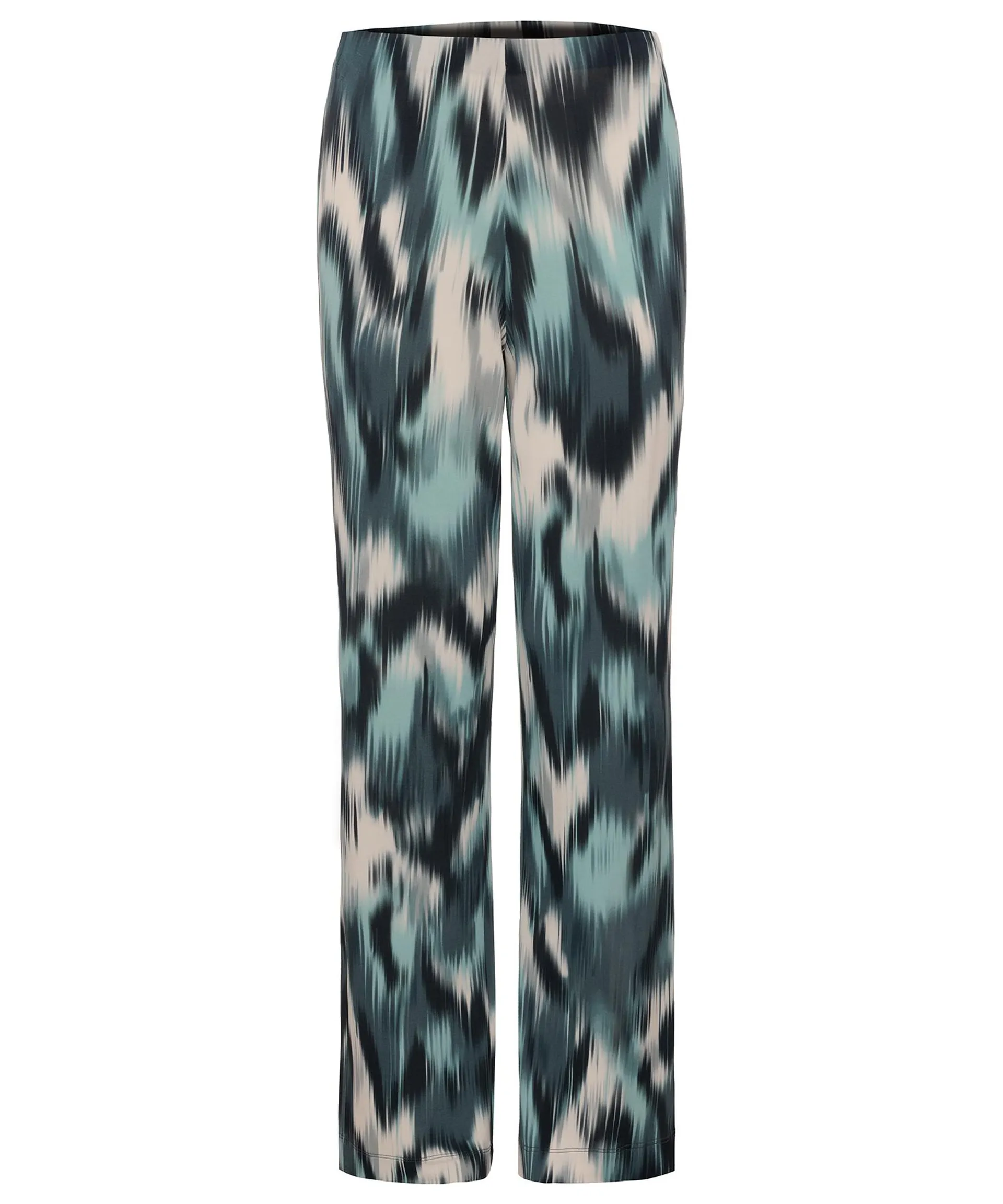 No Man's Land slinky palazzo broek tie-dye