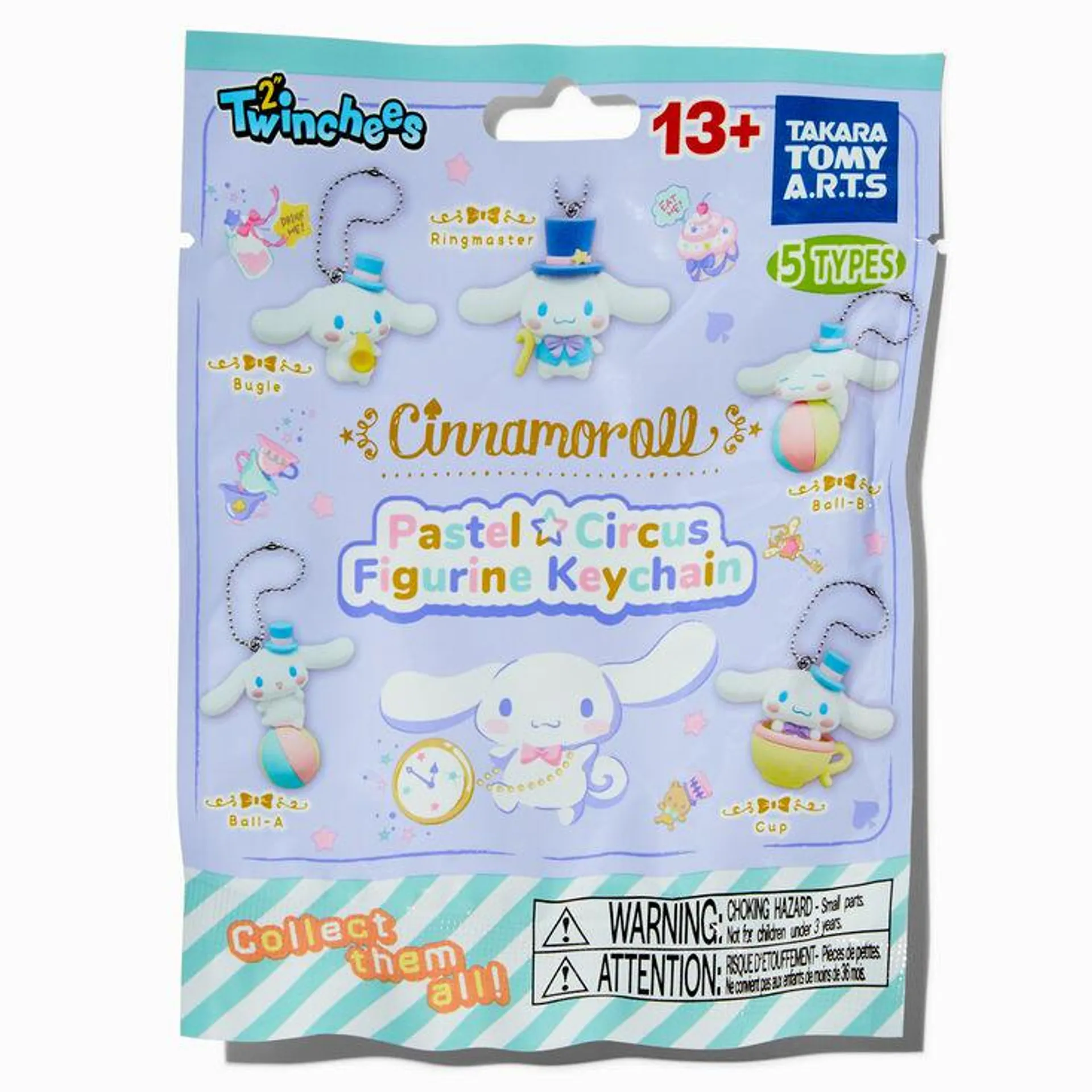 Cinnamoroll™ Pastel Circus Keychain Blind Bag - Styles Vary