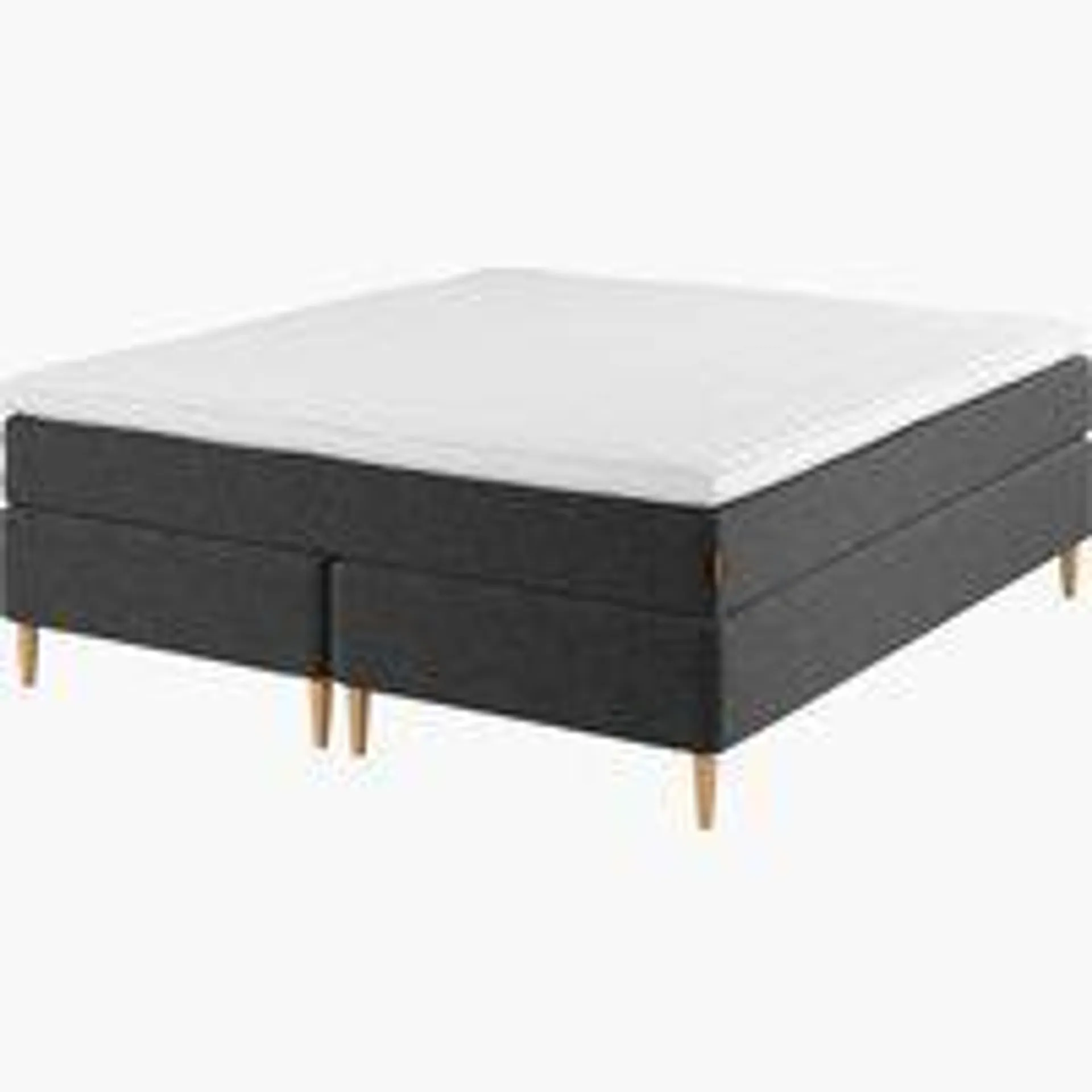 Boxspring 140x200 GOLD C30 grijs-40 DREAMZONE