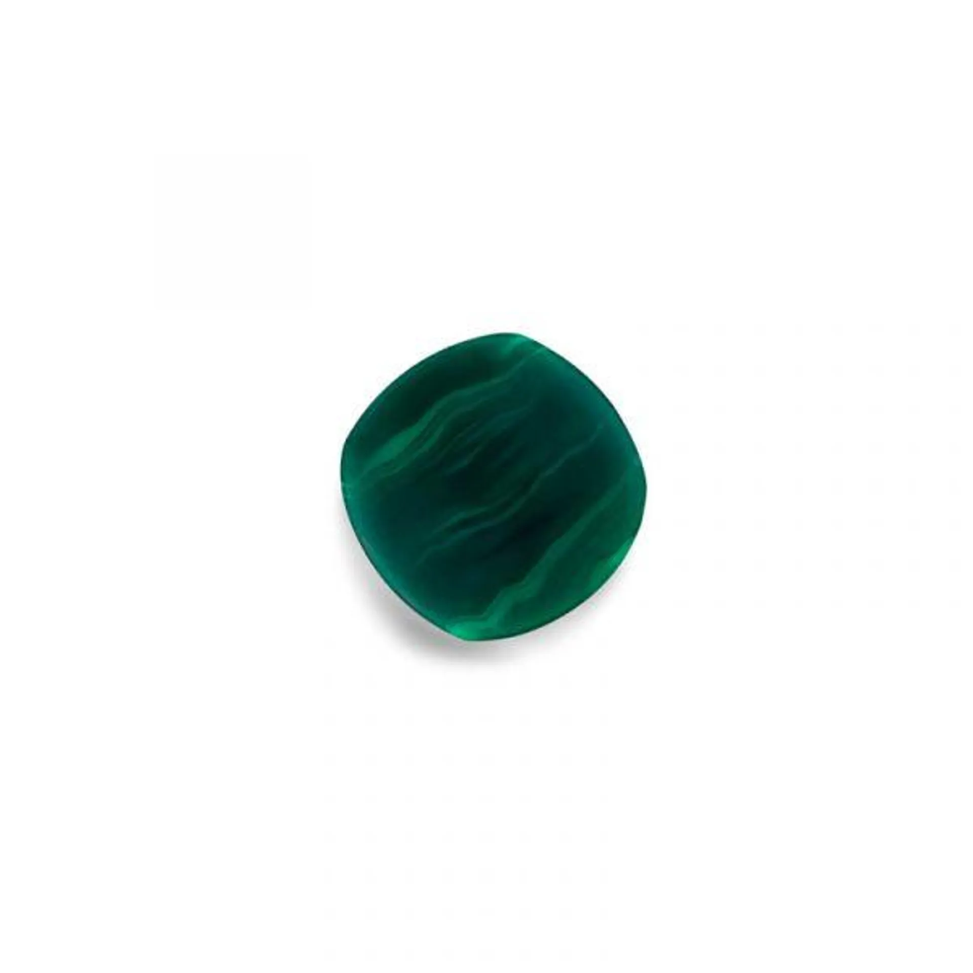 Quadrati (13mm) insignia "Malachite" (glass composite)