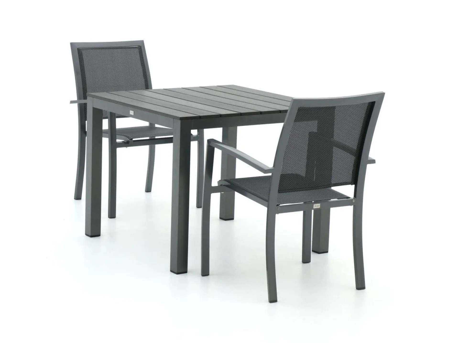 Bellagio Anzio/Fidenza 90cm dining tuinset 3-delig stapelbaar