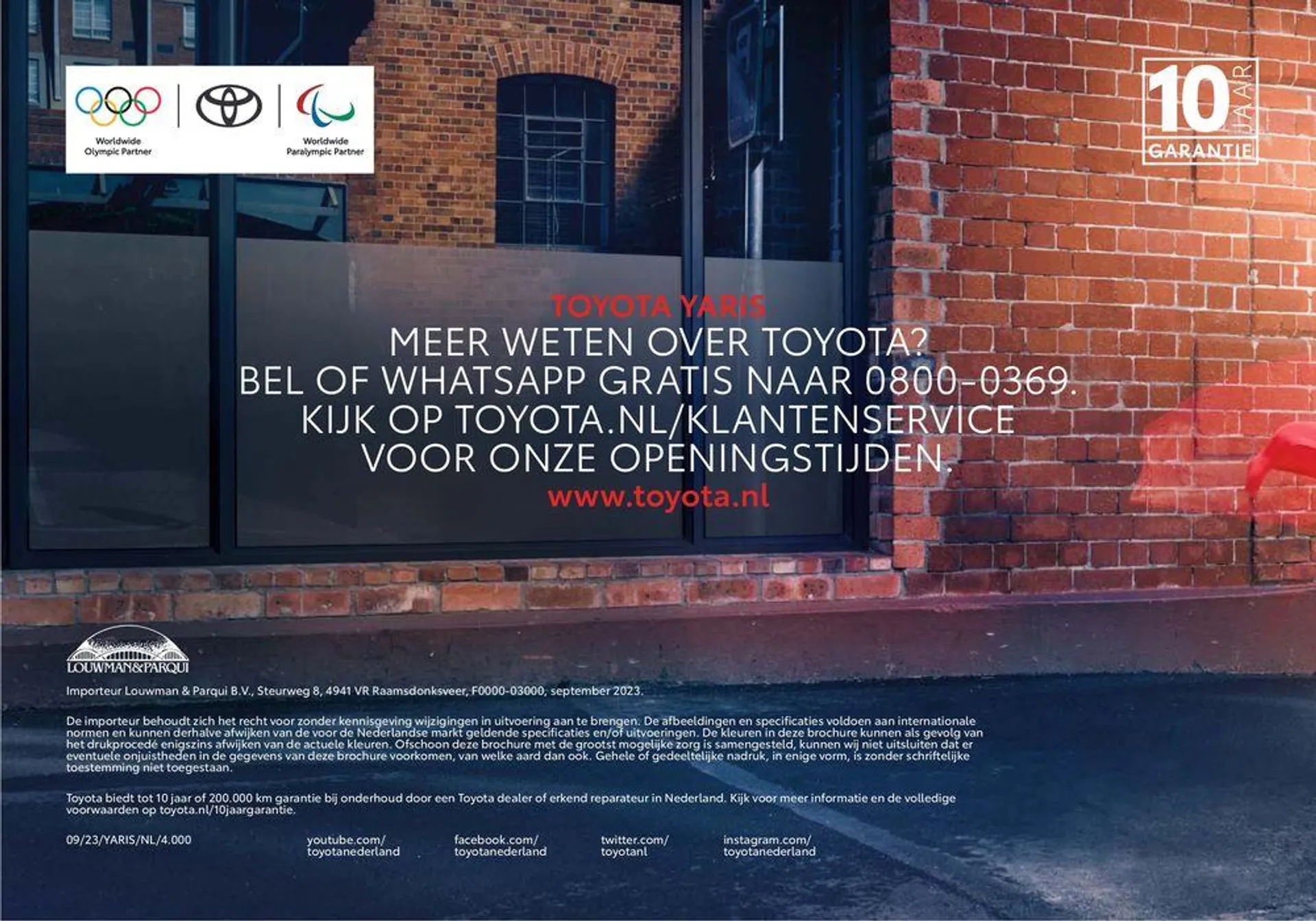 Yaris van 20 november tot 20 november 2024 - Folder pagina 44