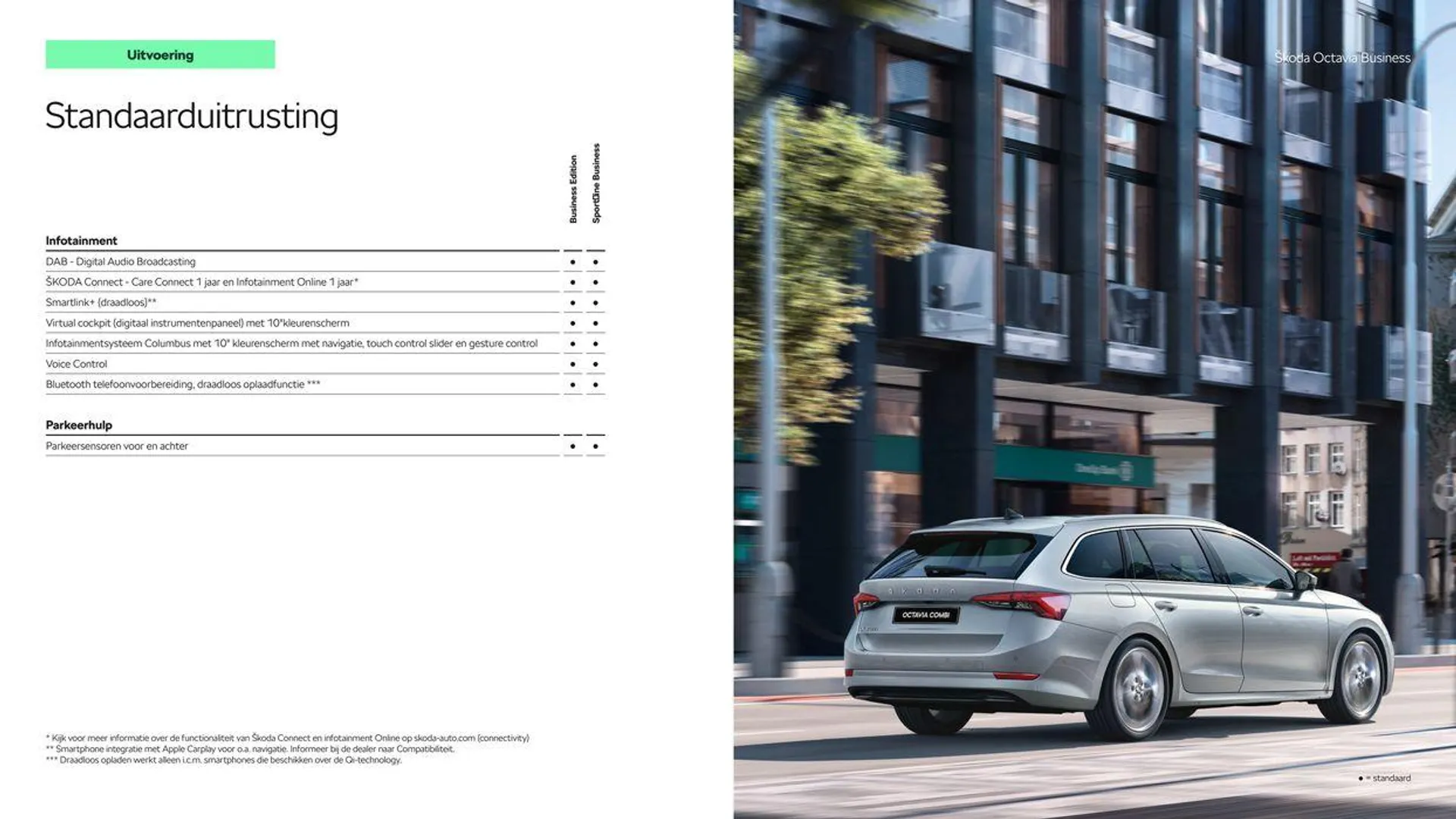 Škoda Octavia Combi prijslijst per 1 maart 2024 van 7 maart tot 7 maart 2025 - Folder pagina 7