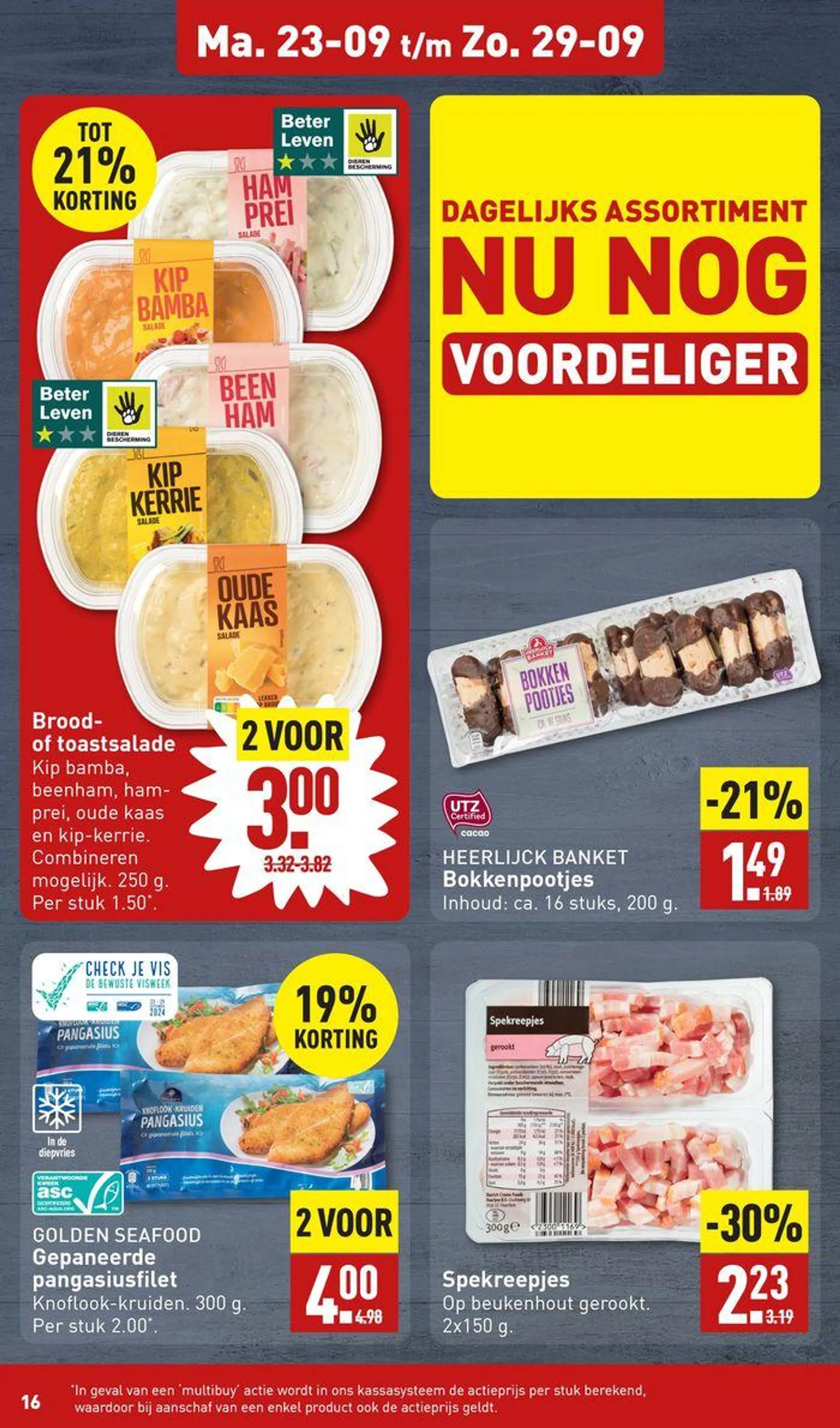 Topdeals voor alle klanten van 19 september tot 3 oktober 2024 - Folder pagina 16