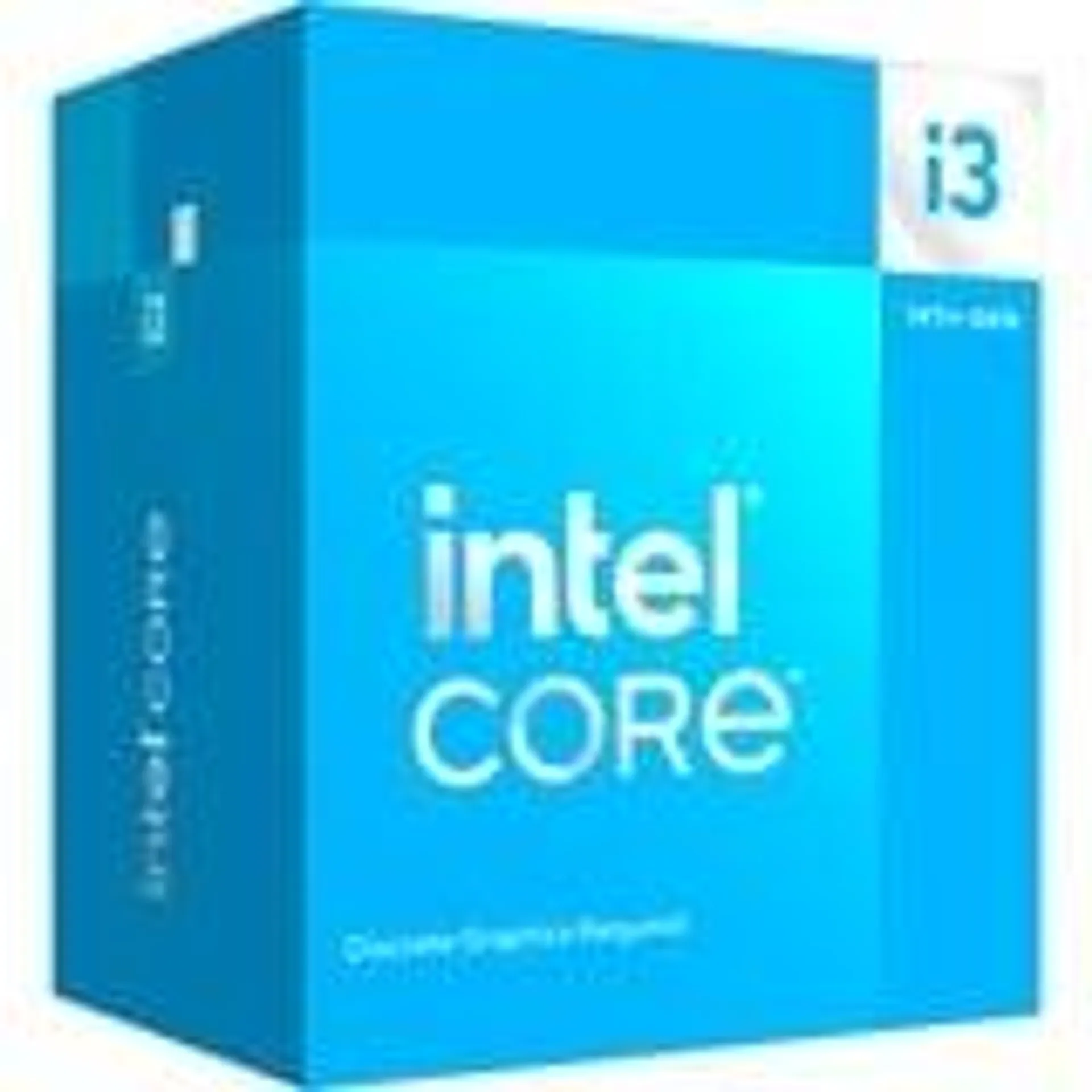 Core i3-14100, 3,5 GHz (4,7 GHz Turbo Boost) socket 1700 processor