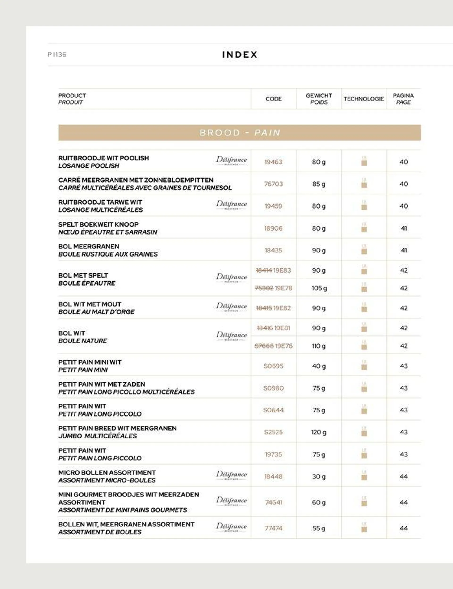 Delifrance Benelux 2024 van 20 september tot 22 december 2024 - Folder pagina 136