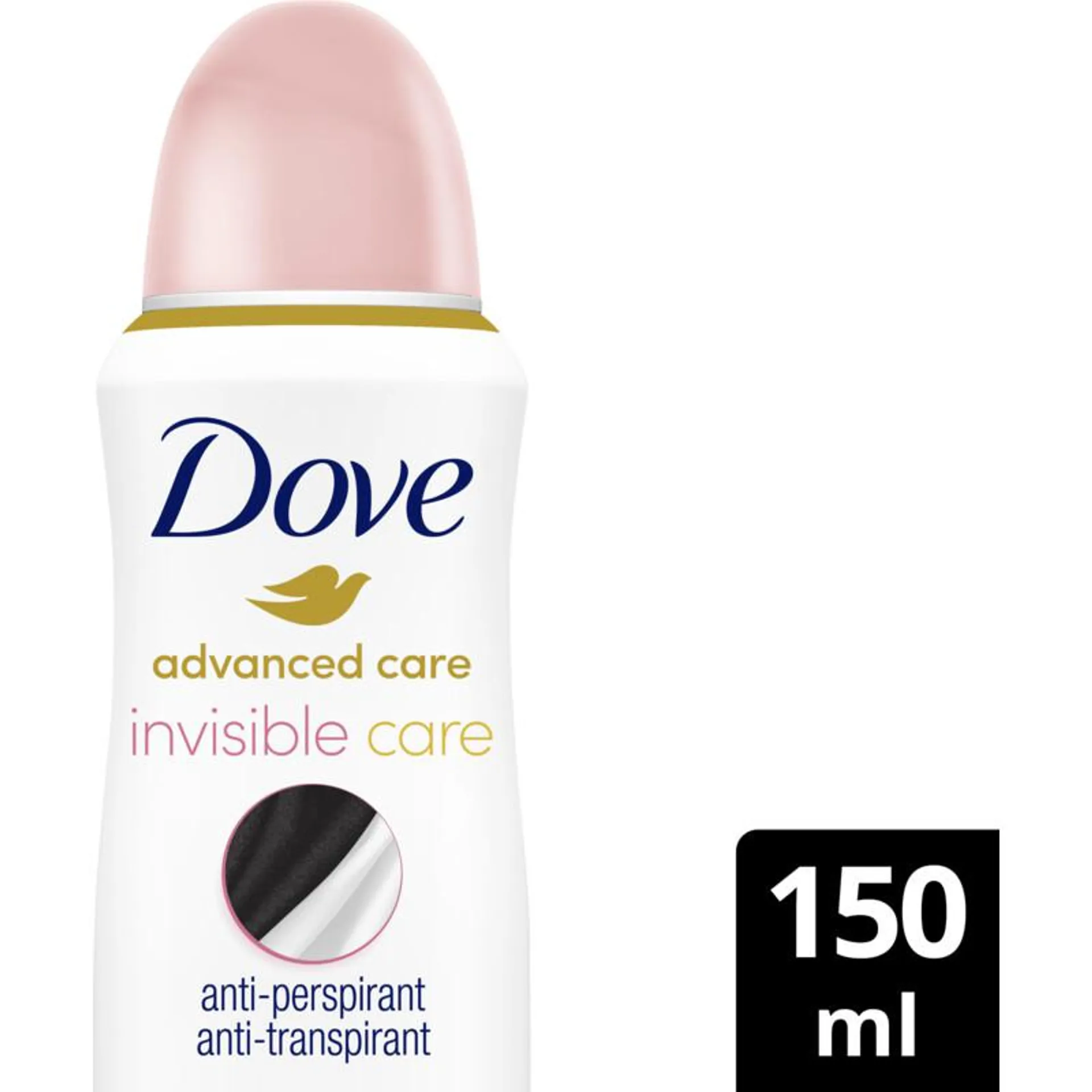 Dove Invisible care deodorant spray