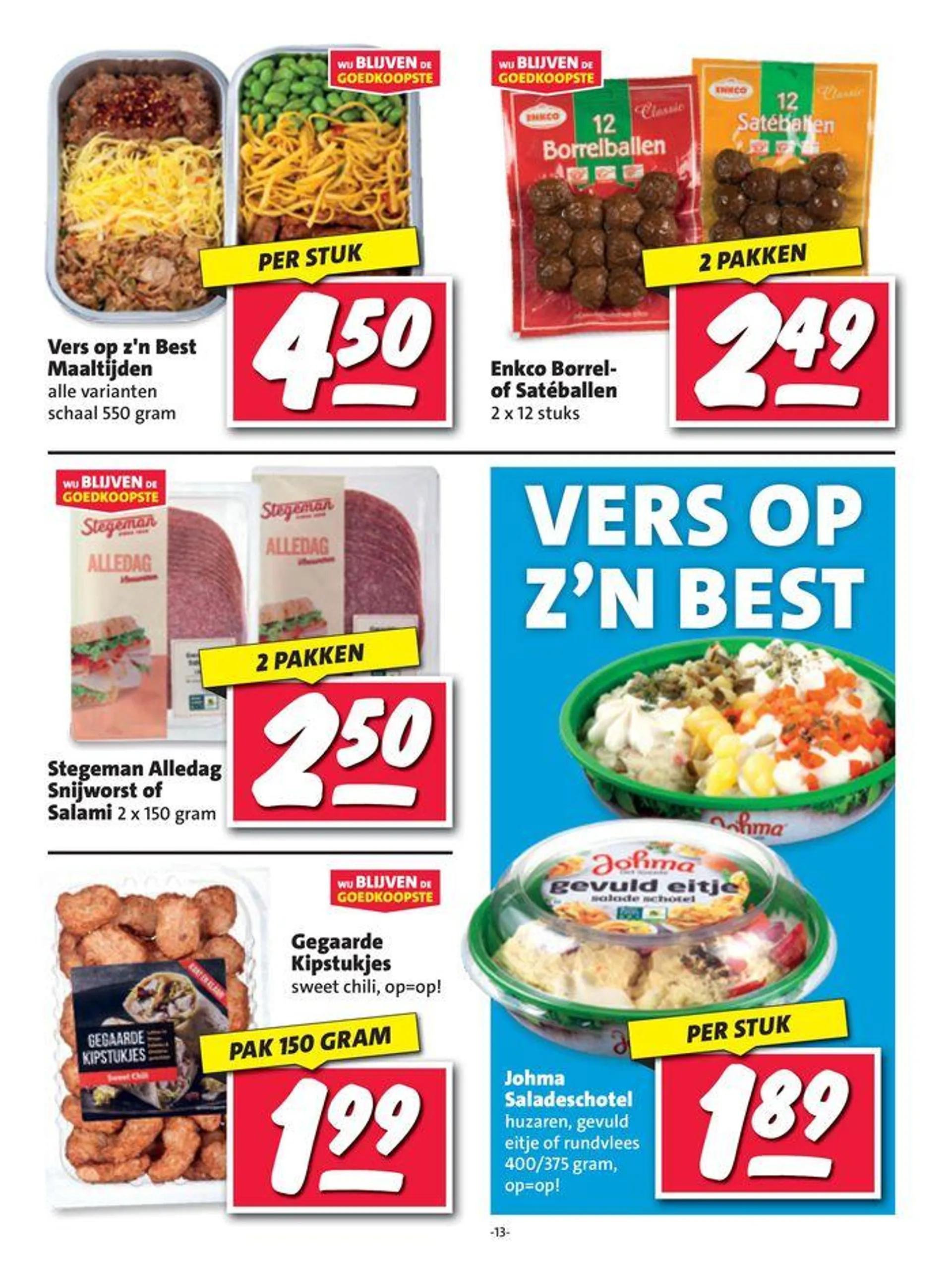 Nettorama Merken Discount van 3 juni tot 9 juni 2024 - Folder pagina 13